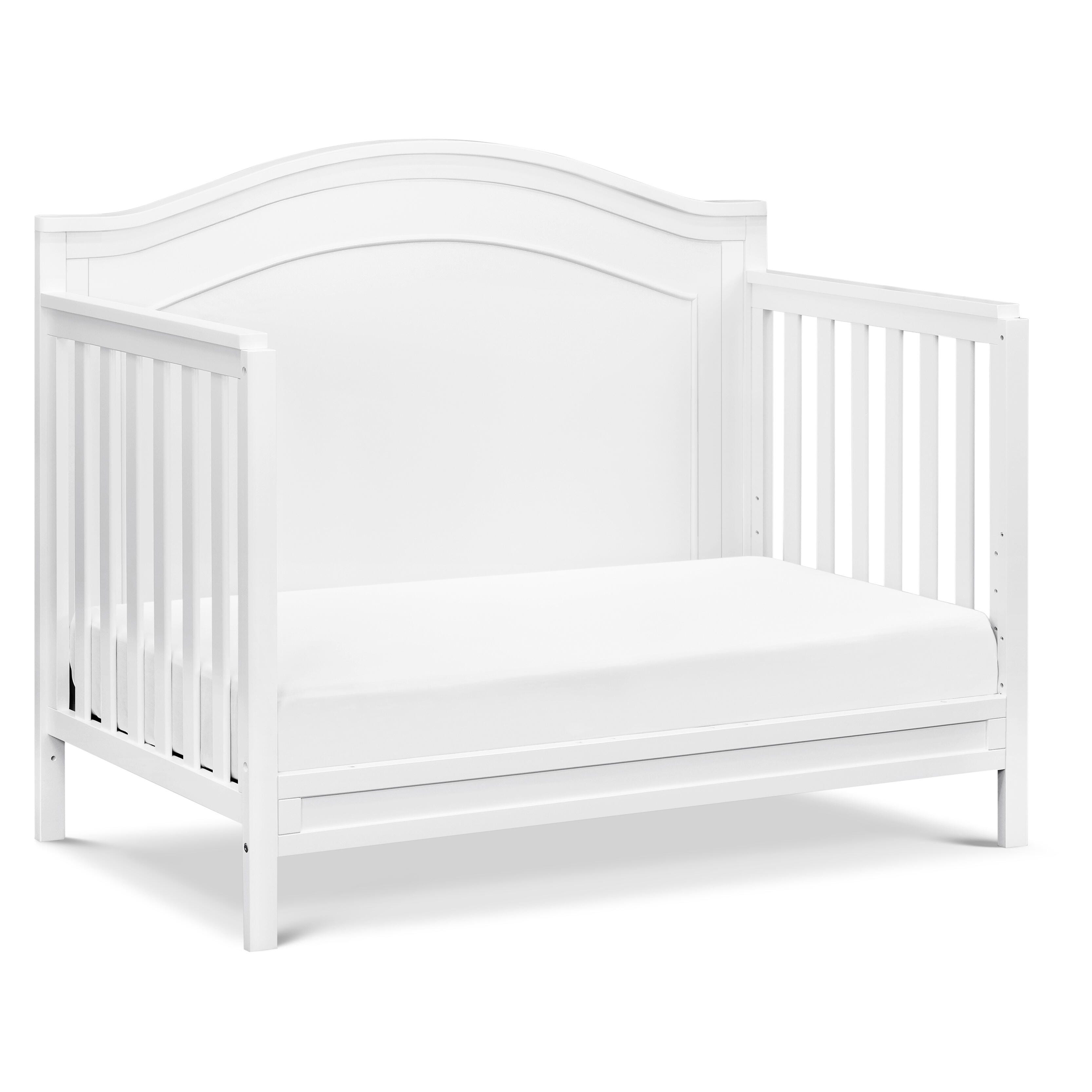 DaVinci Charlie 4-in-1 Convertible Crib, White, large