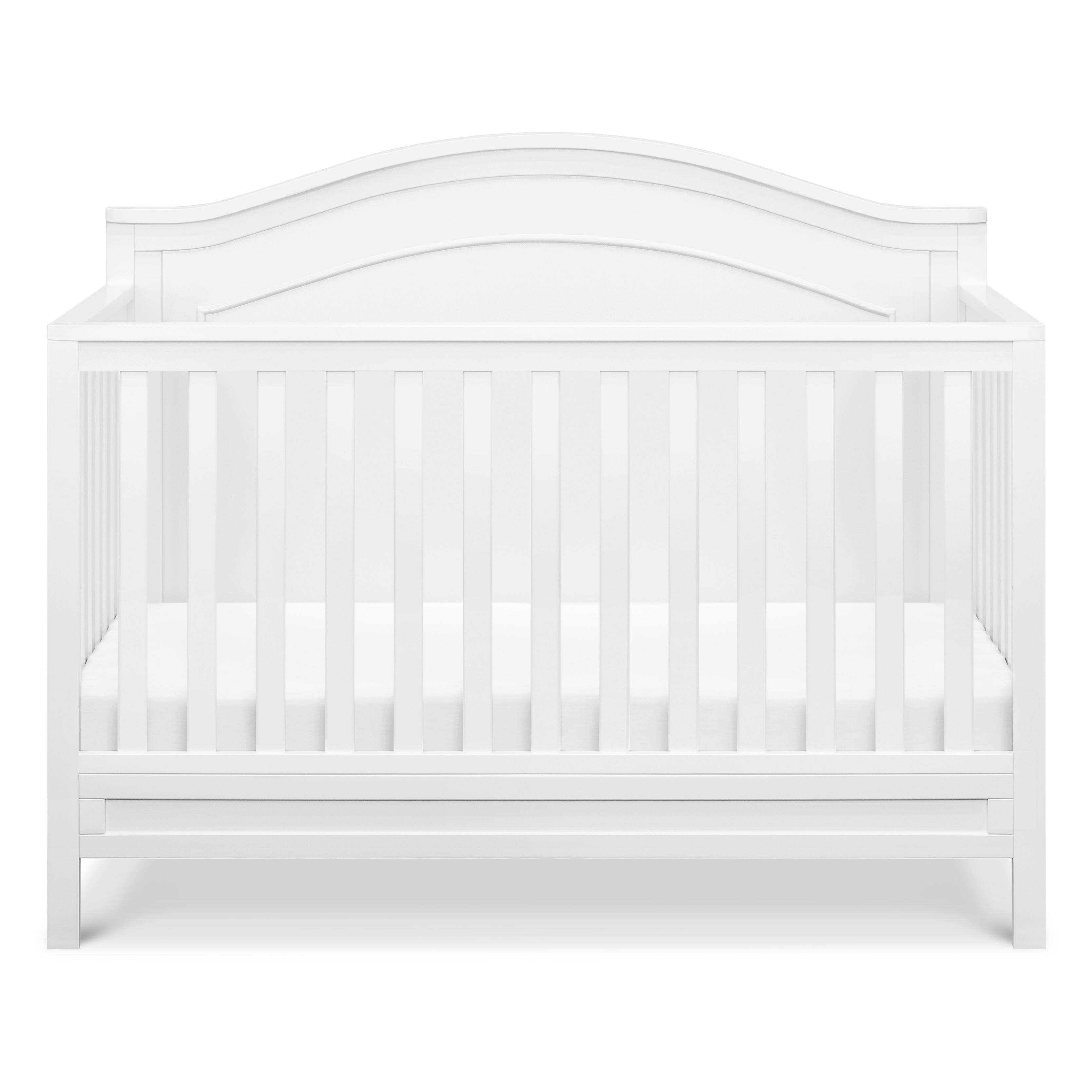 DaVinci Charlie 4-in-1 Convertible Crib, White, large