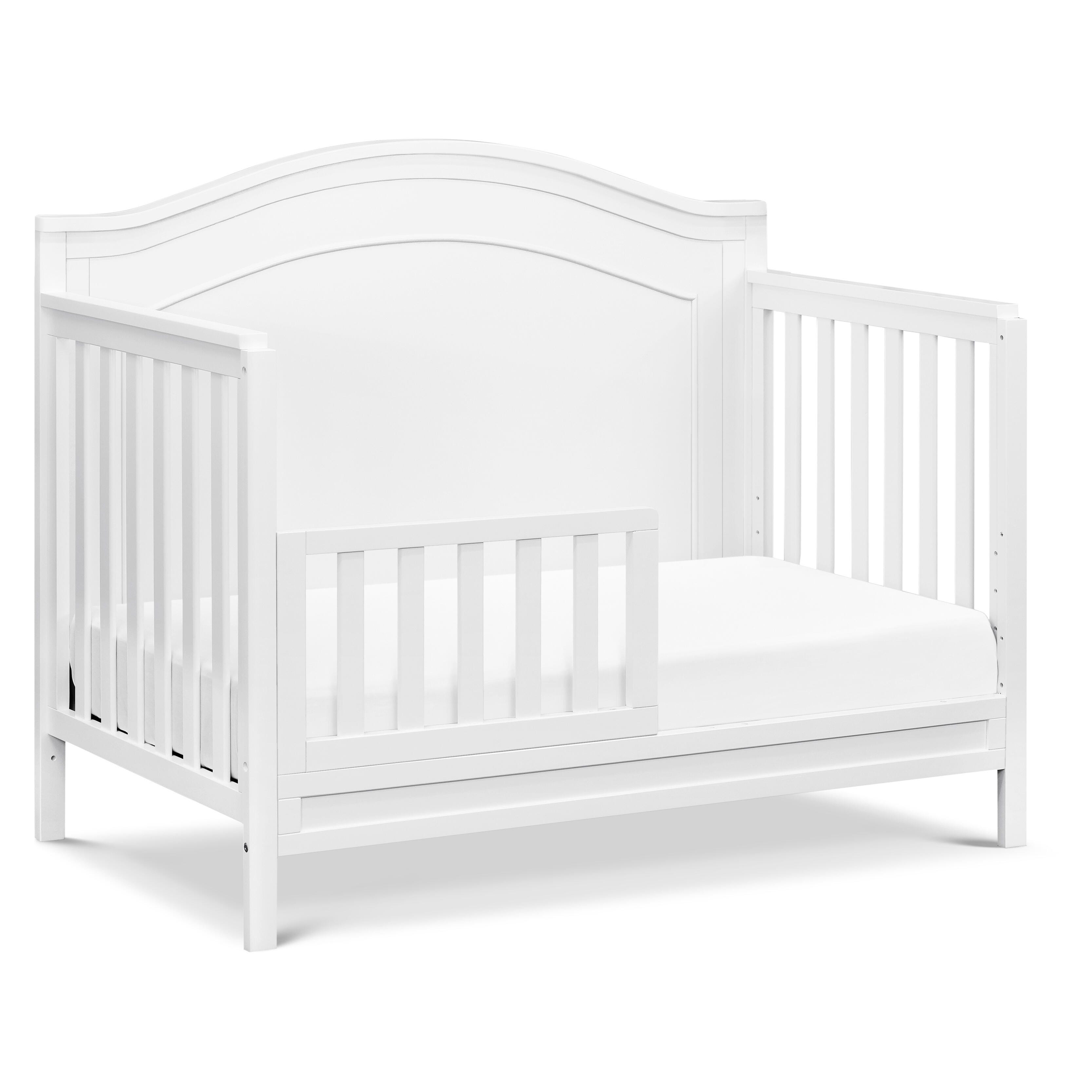 DaVinci Charlie 4-in-1 Convertible Crib, White, large