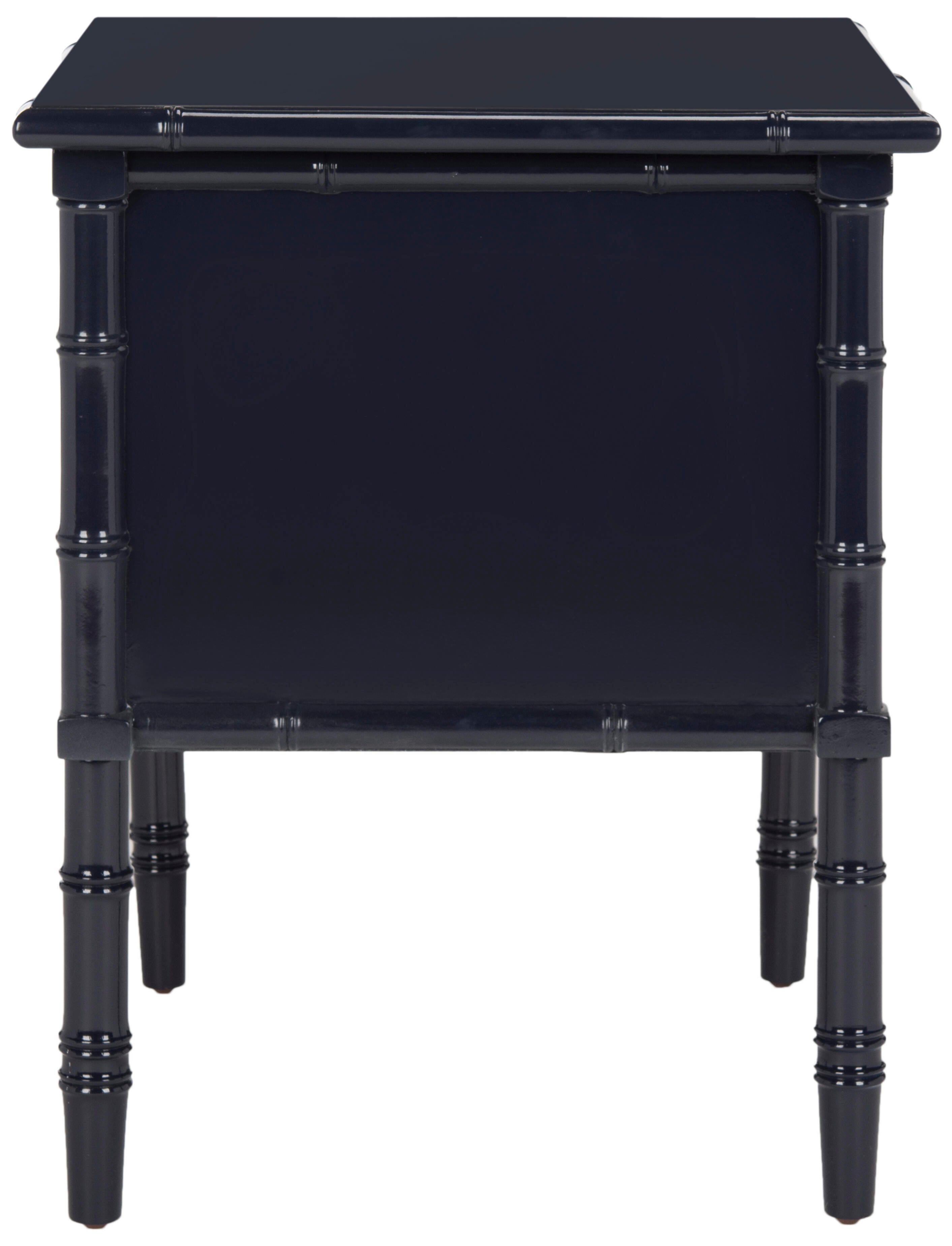 Niah 2 Drawer Nightstand, Navy, large