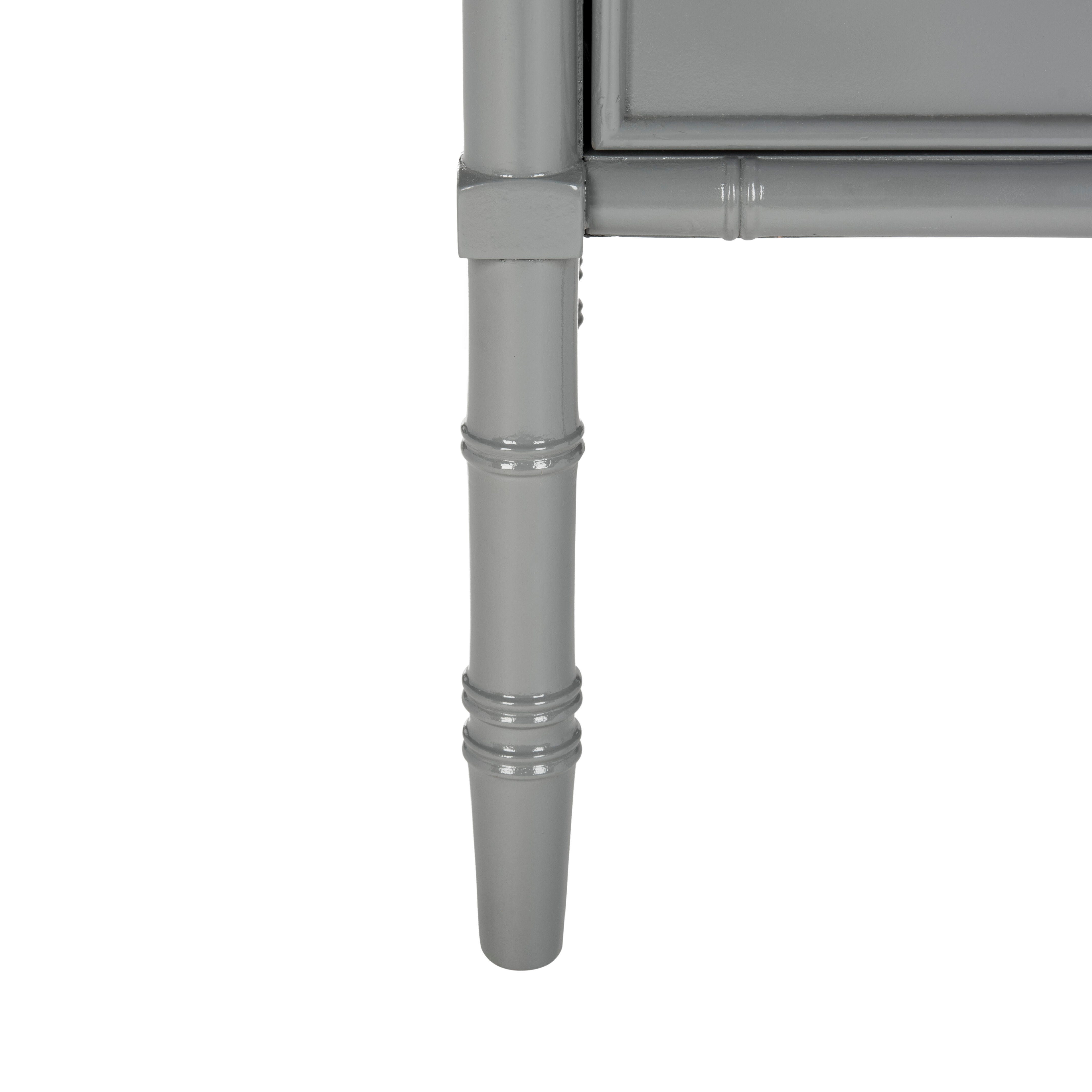 Niah 2 Drawer Nightstand, Gray, large
