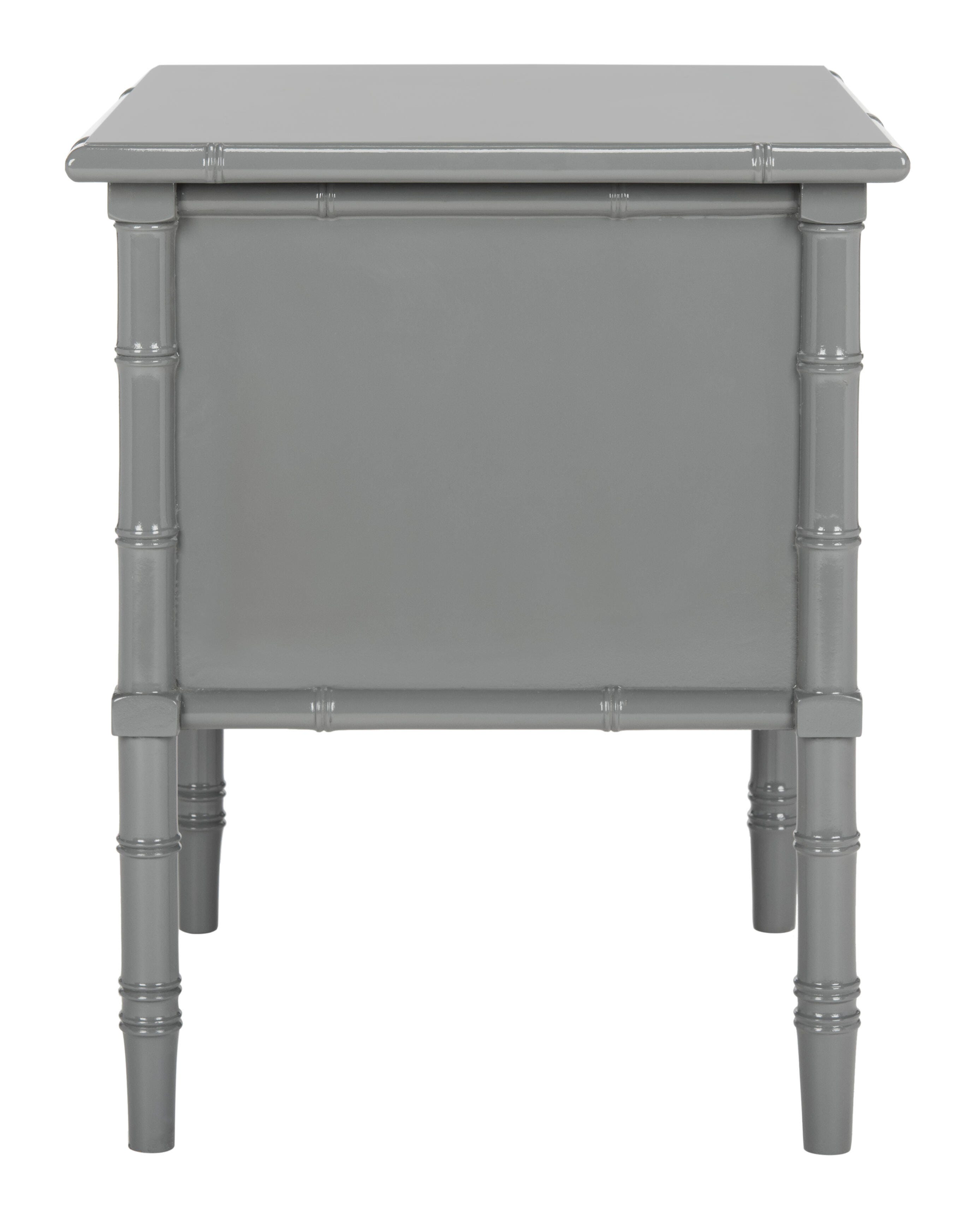 Niah 2 Drawer Nightstand, Gray, large