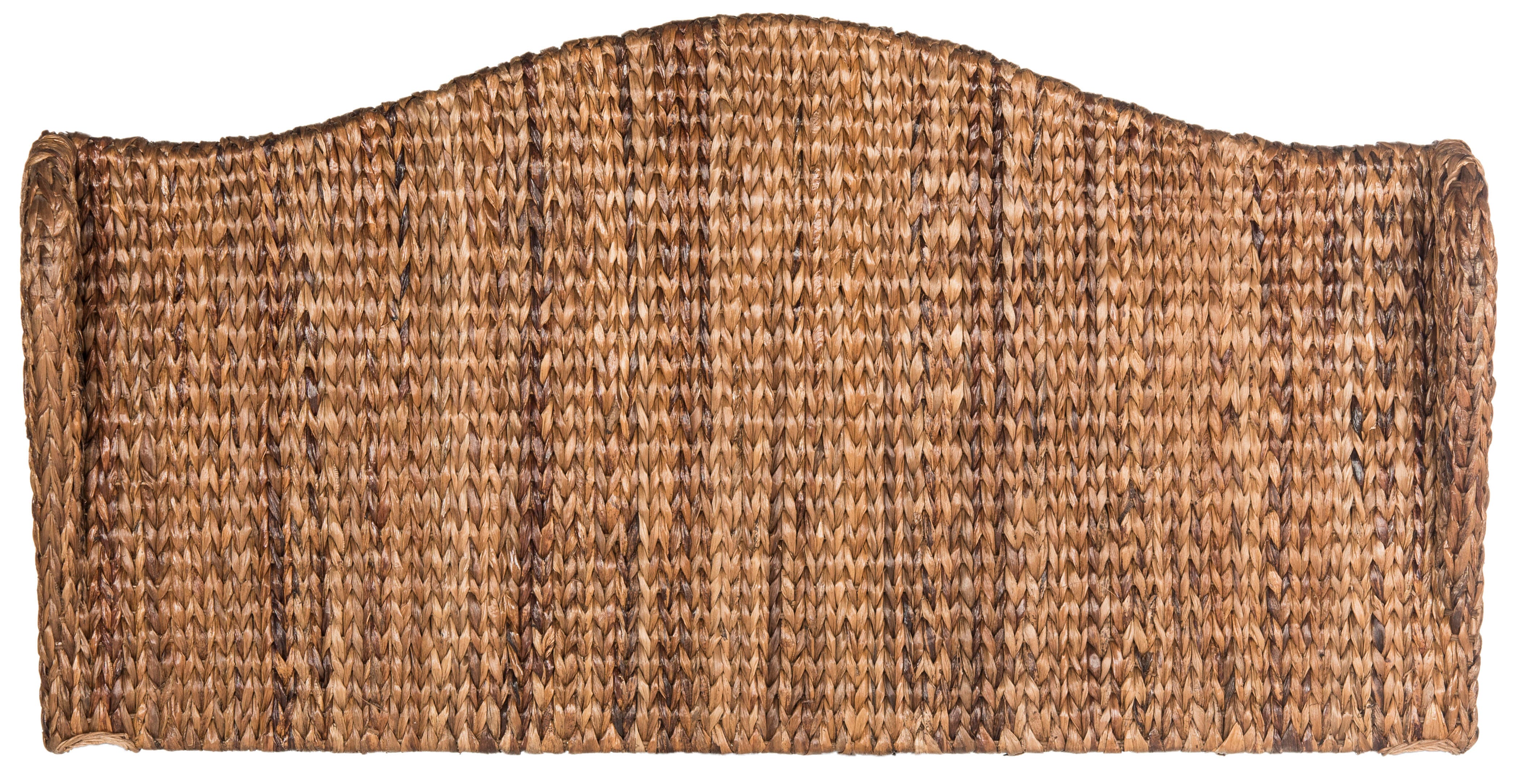 Nadine Queen Wood Panel Headboard, Brown, large
