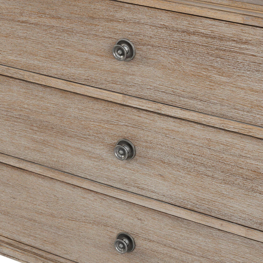 Madison Park Signature Victoria 6 Drawer Dresser, Light Natural, large