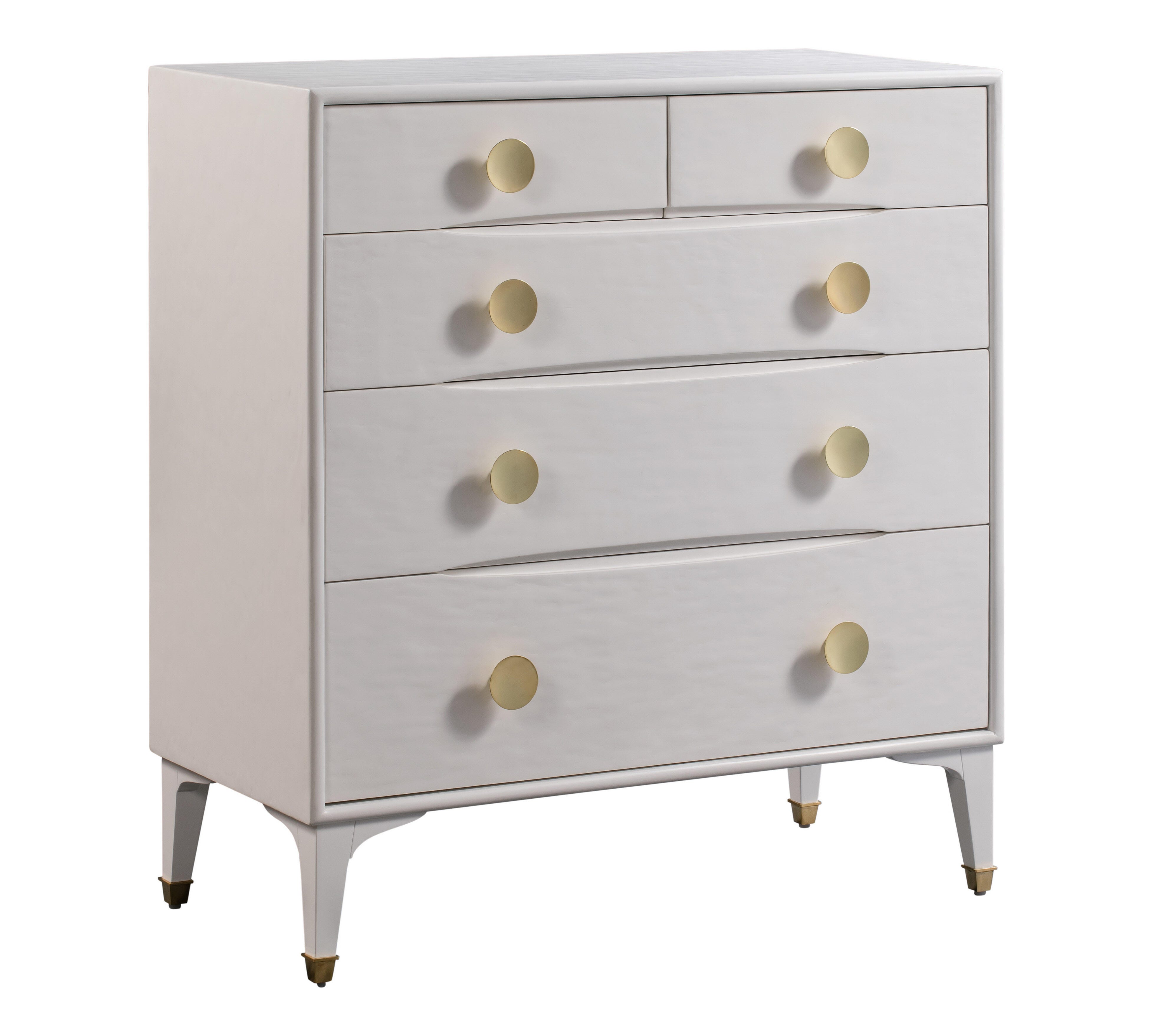 TOV Funiture Divine White Chest, , large