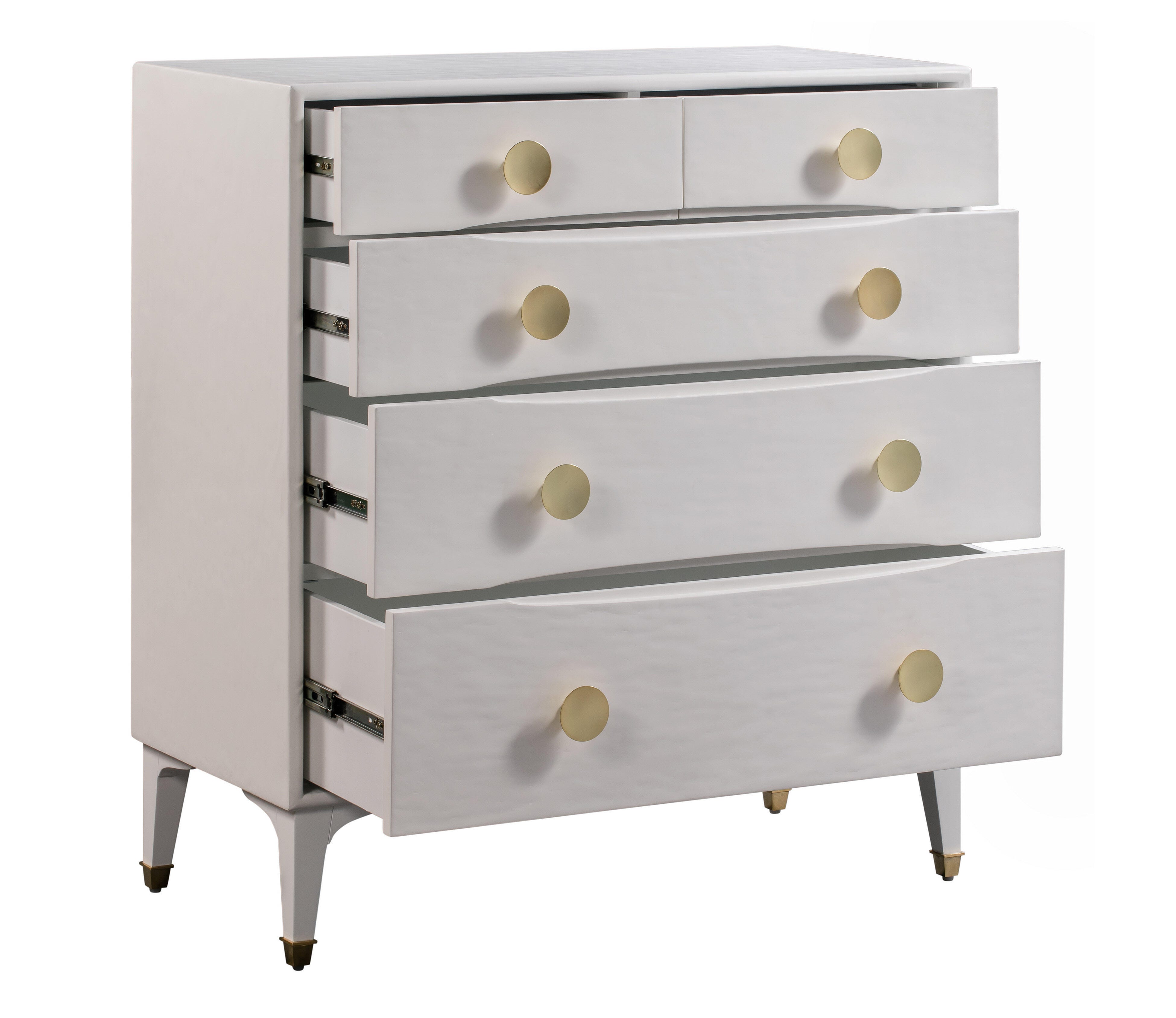 TOV Funiture Divine White Chest, , large