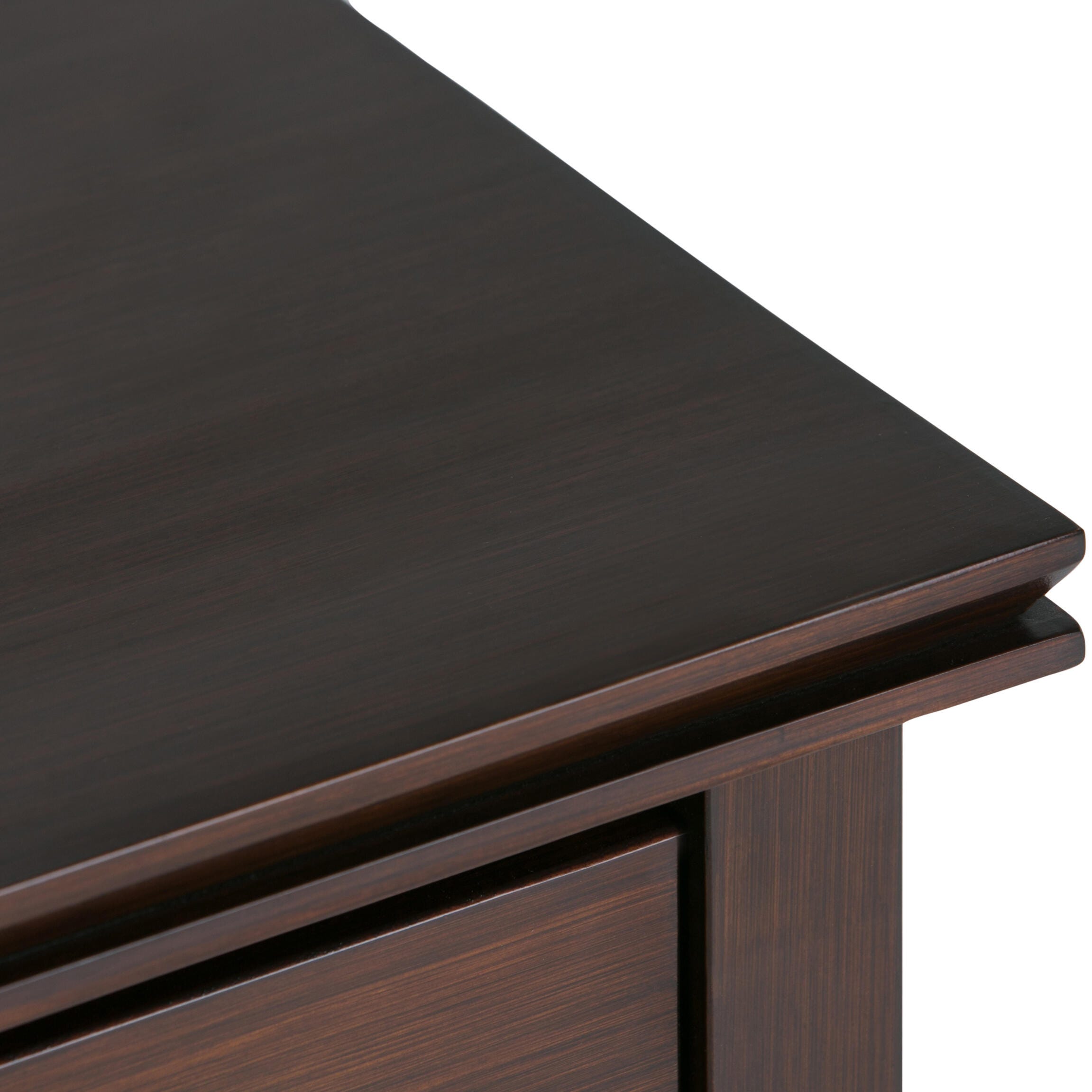 Simpli Home Artisan 24" 1 Drawer Nightstand, Russet Brown, large