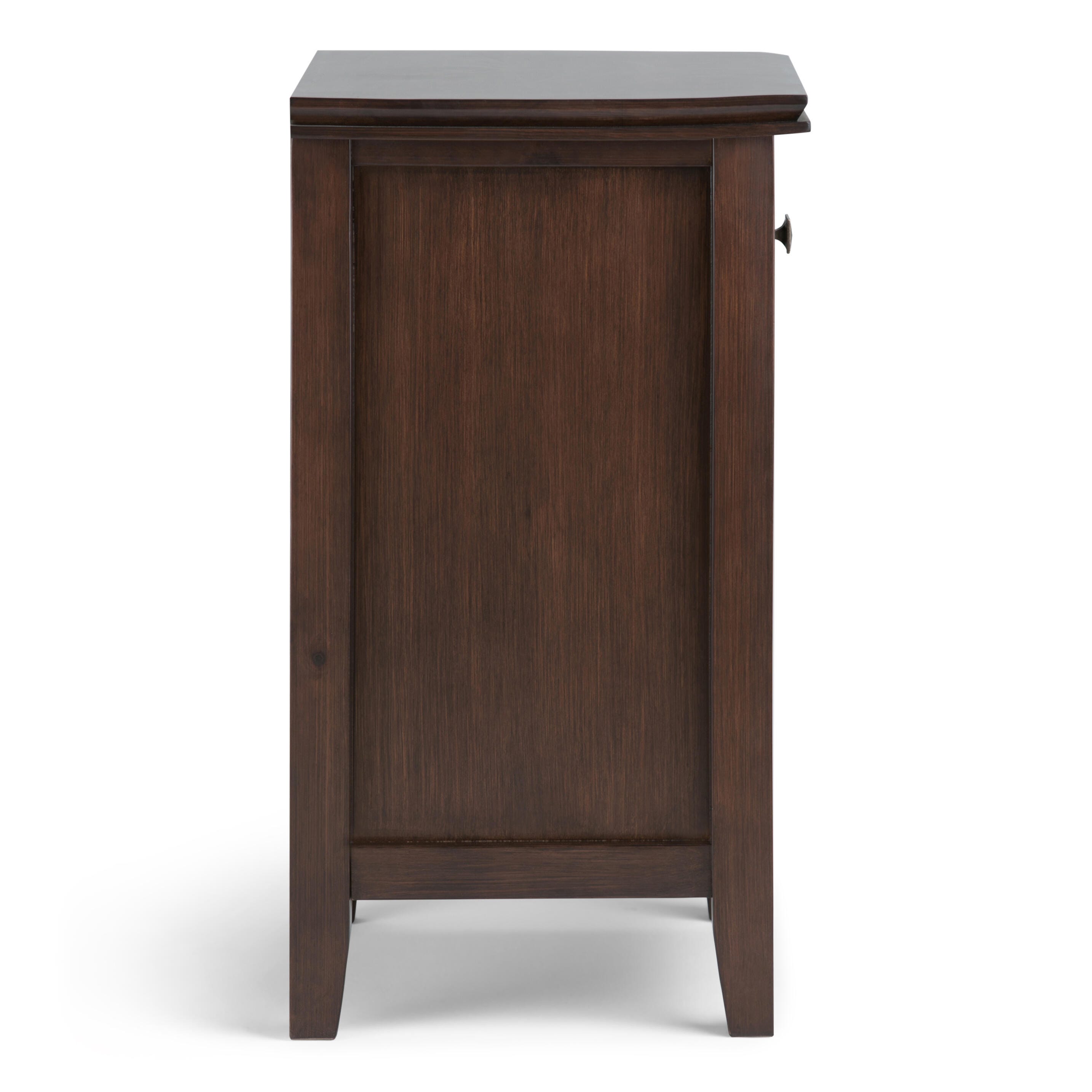 Simpli Home Artisan 24" 1 Drawer Nightstand, Russet Brown, large