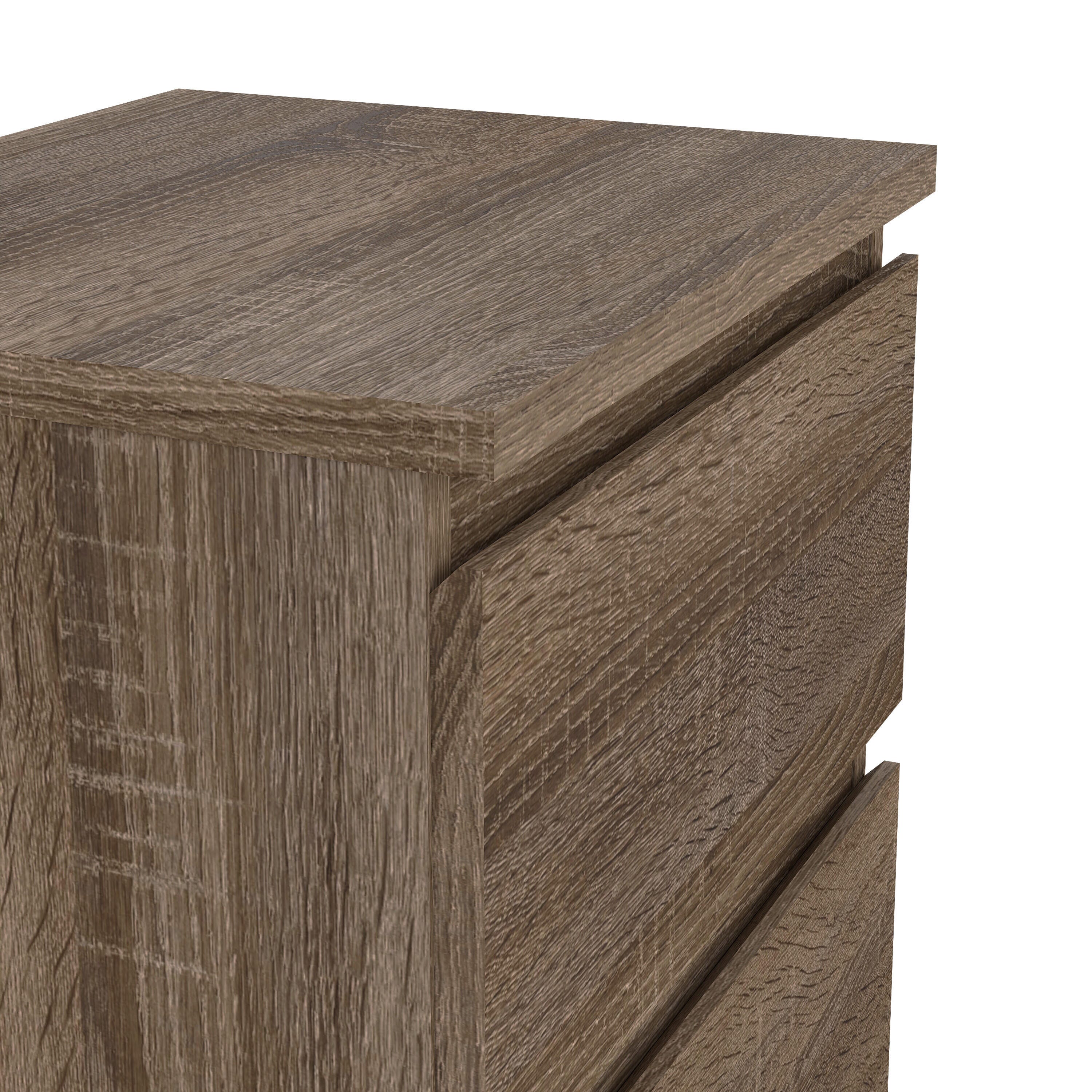 Tvilum Aurora 16" 2 Drawer Nightstand, , large