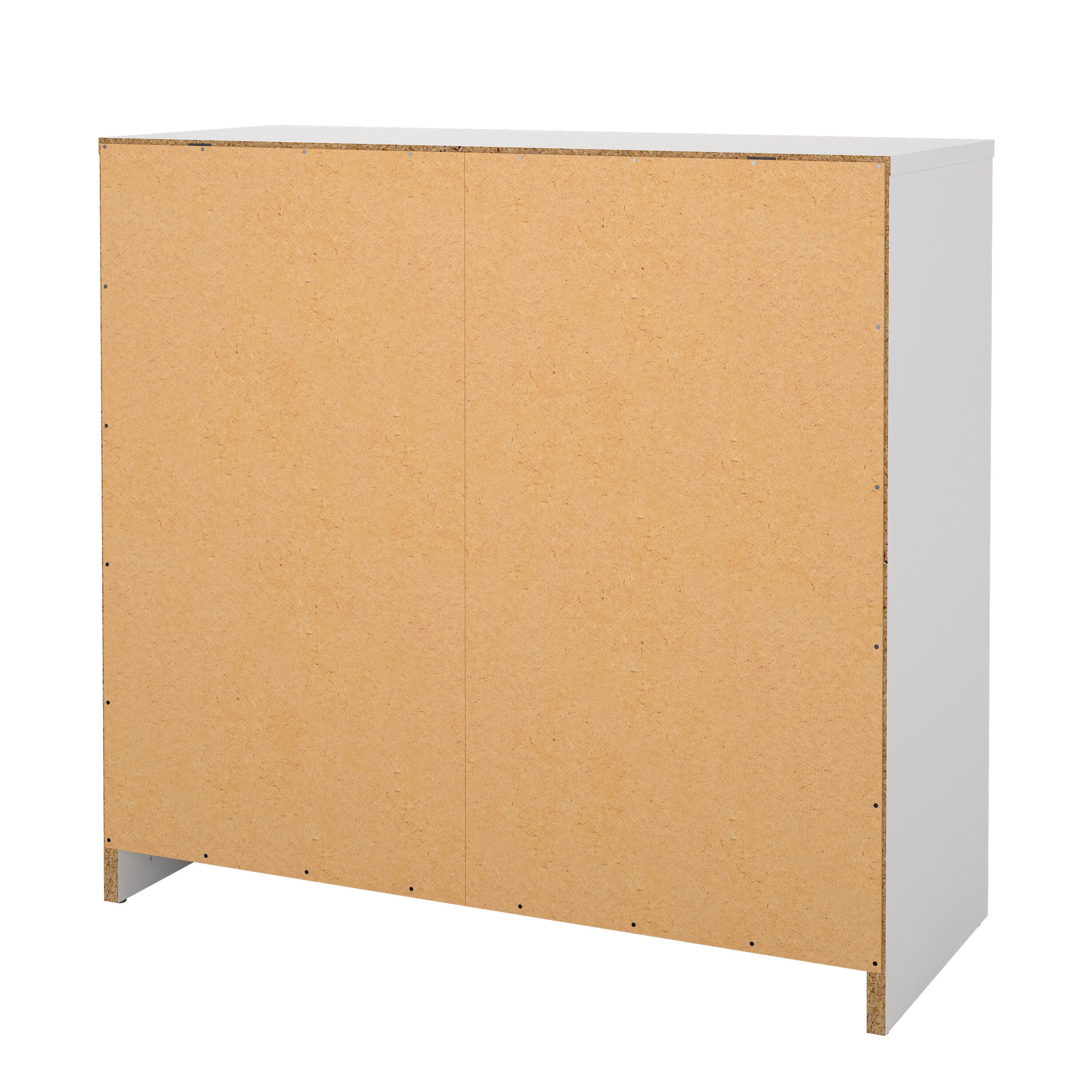 Tvilum Portland 3 Drawer Chest of Drawers, White, large