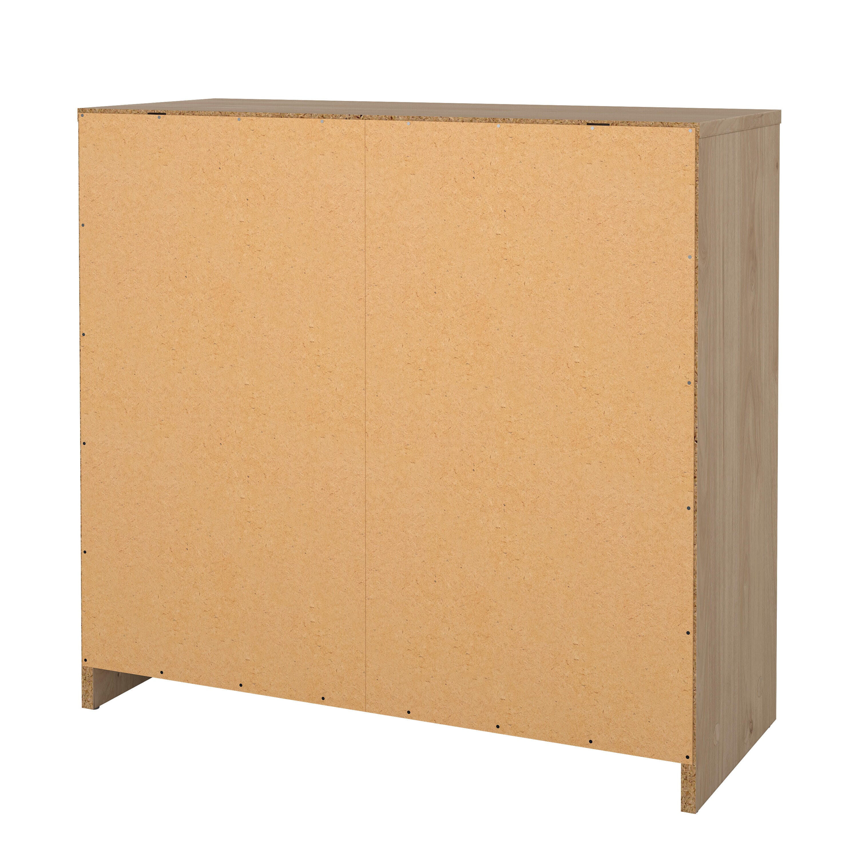 Tvilum Portland 3 Drawer Chest of Drawers, Jackson Hickory, large
