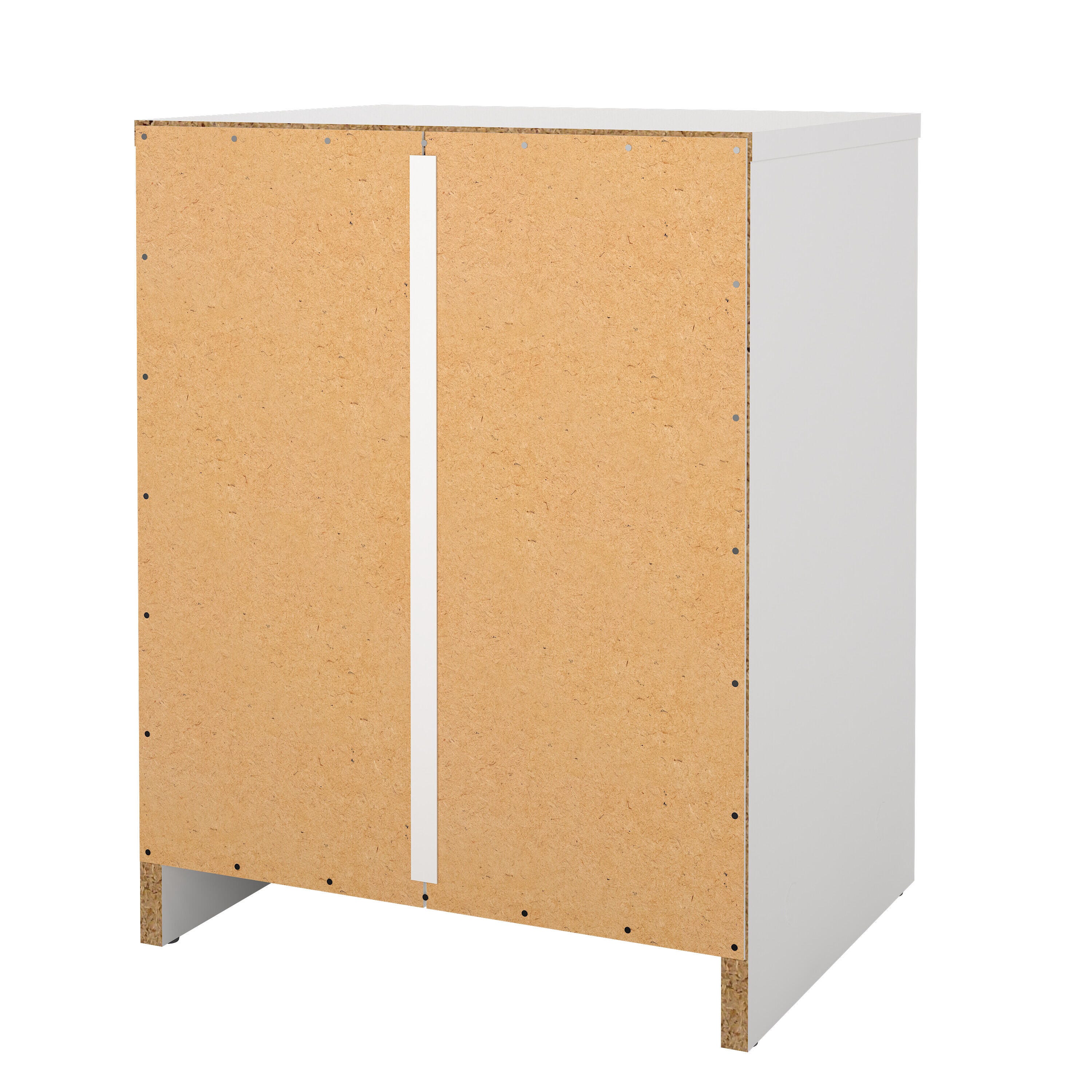 Tvilum Portland 15" 1 Drawer Nightstand, White, large