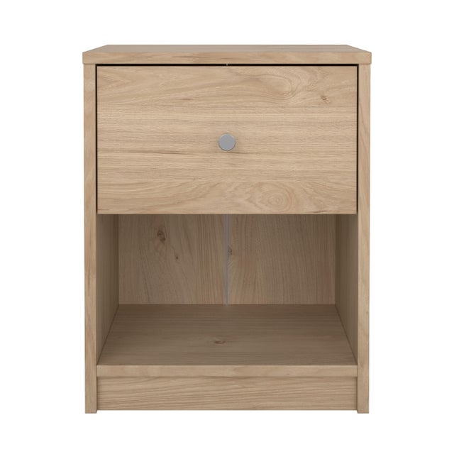 Tvilum Portland 15" 1 Drawer Nightstand, Jackson Hickory