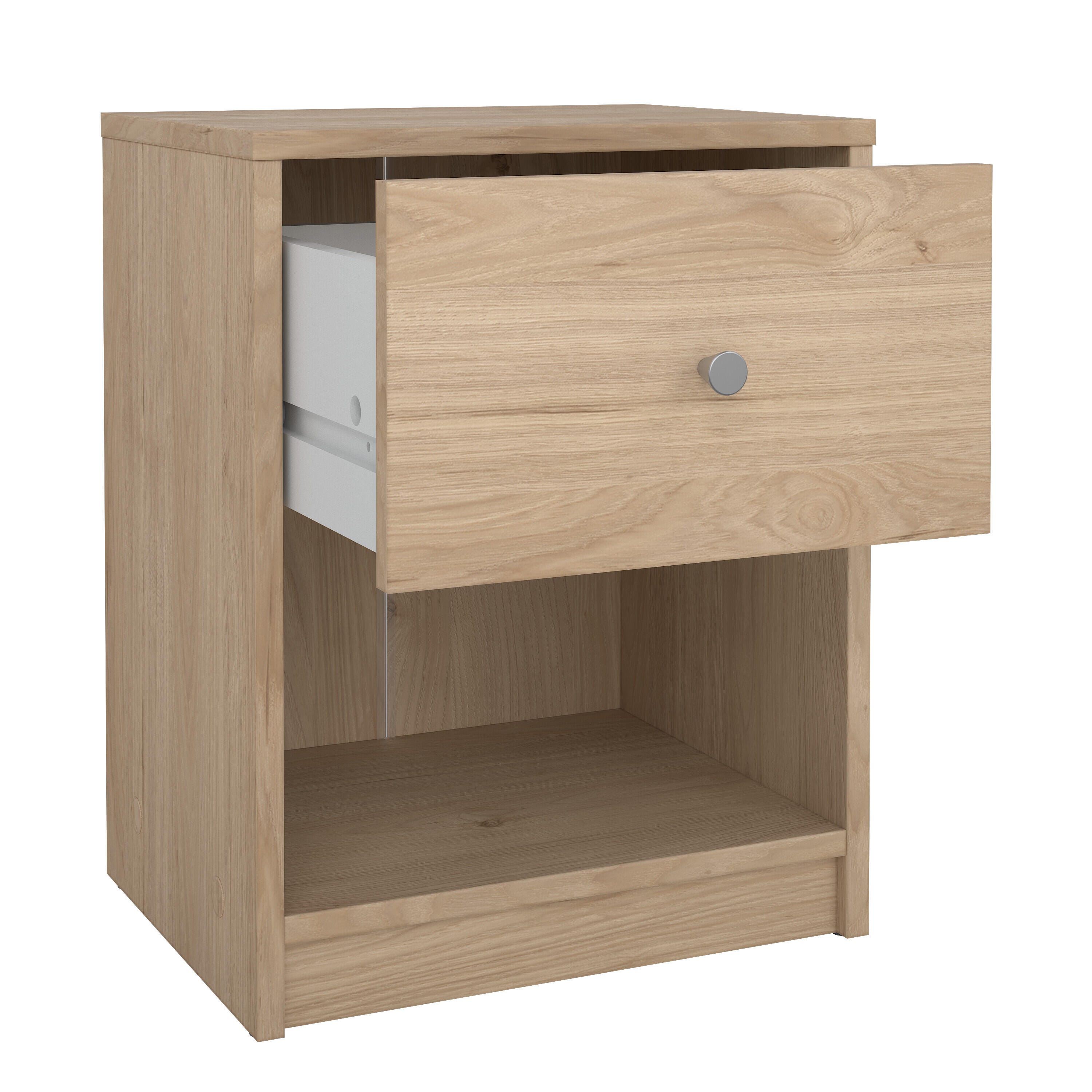 Tvilum Portland 15" 1 Drawer Nightstand, Jackson Hickory, large