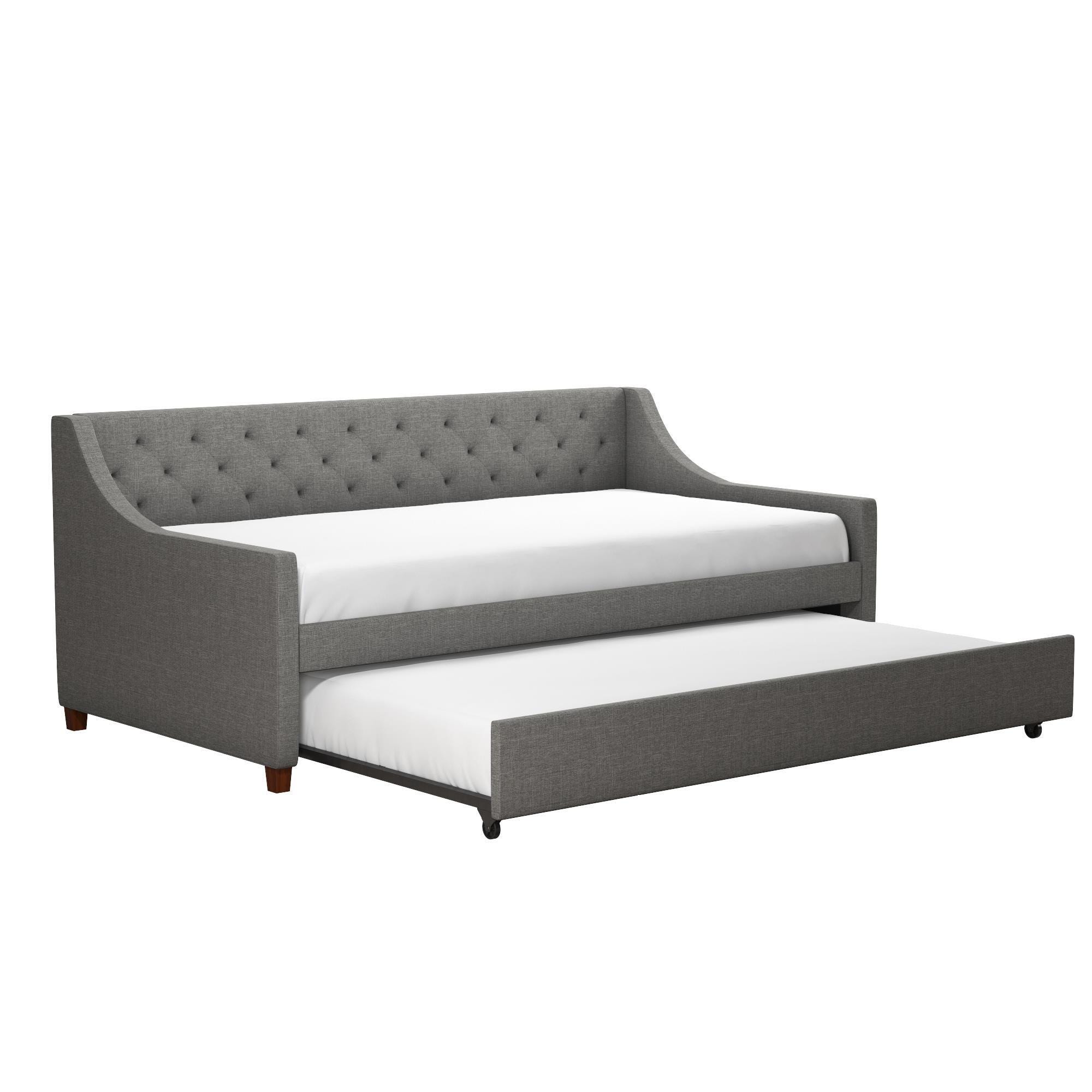 Her Majesty Daybed and Trundle, Gray, large