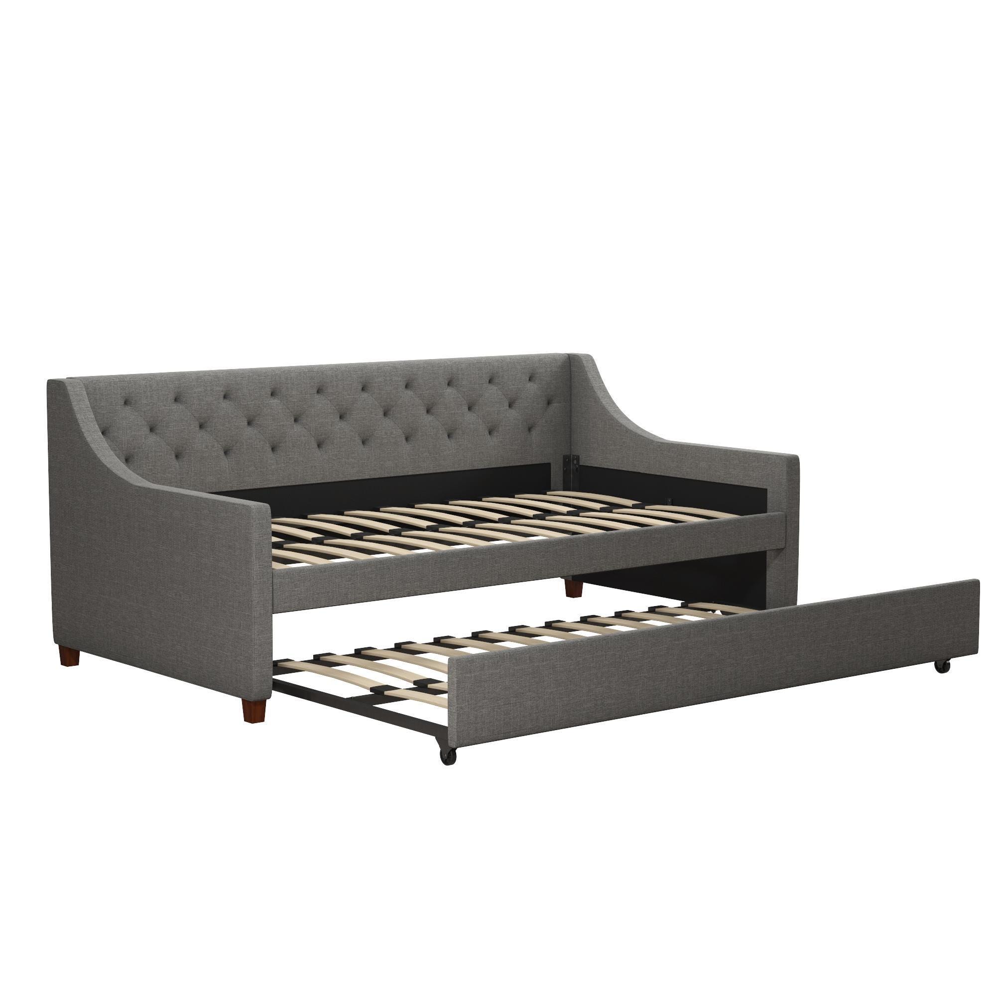 Her Majesty Daybed and Trundle, Gray, large