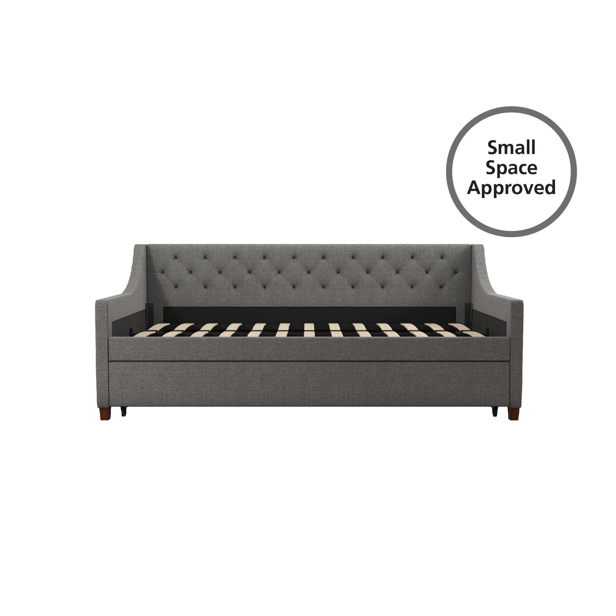 Her Majesty Daybed and Trundle, Gray, large