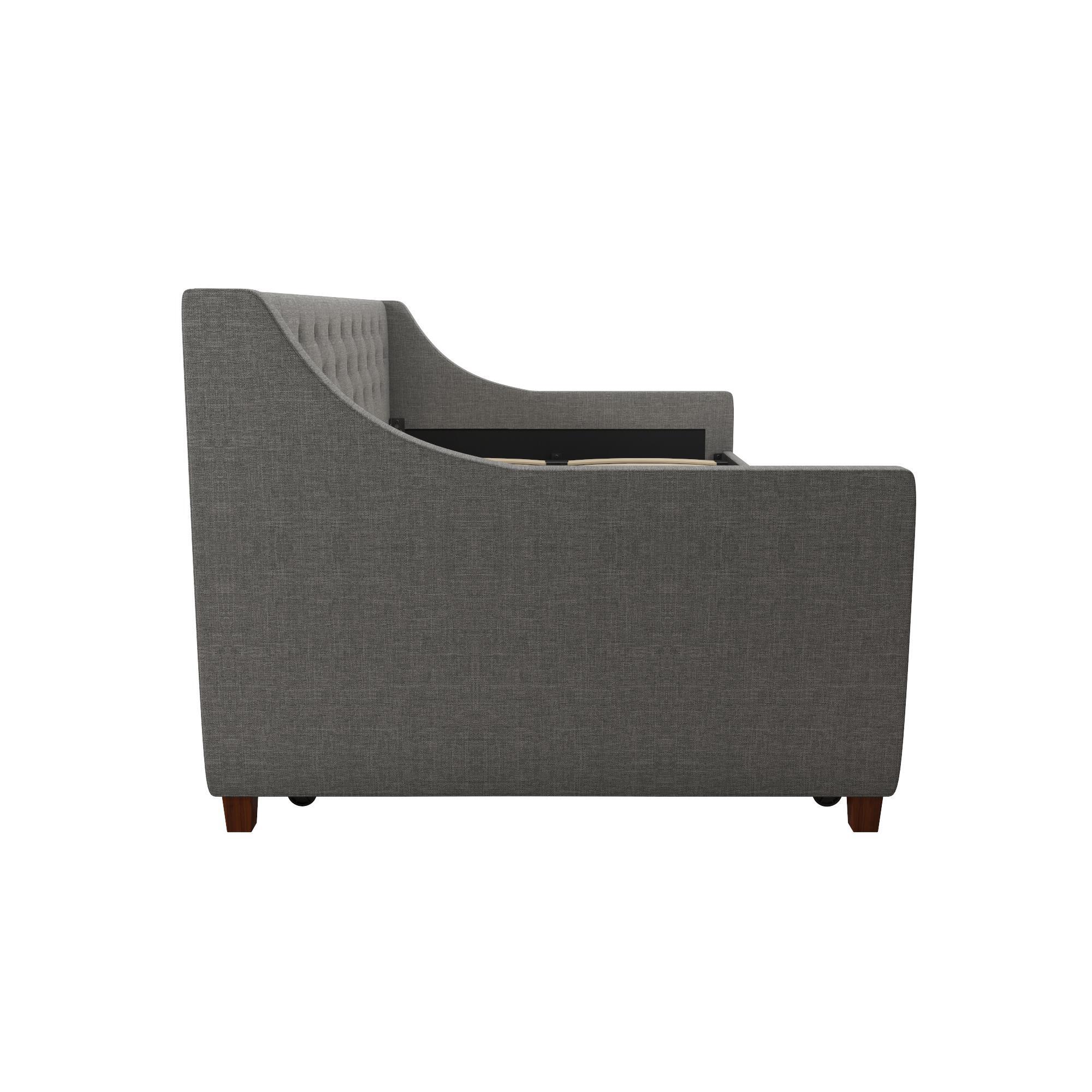 Her Majesty Daybed and Trundle, Gray, large