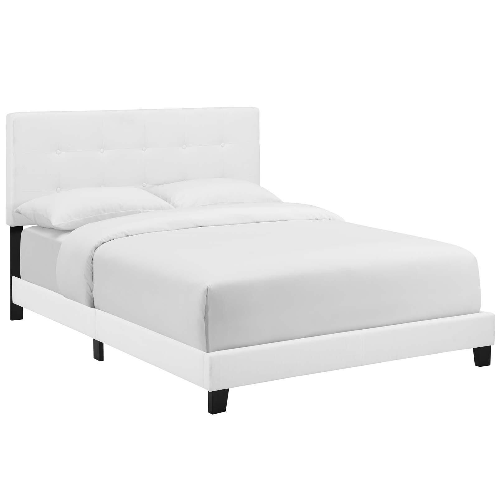 Amira King Upholstered Bed