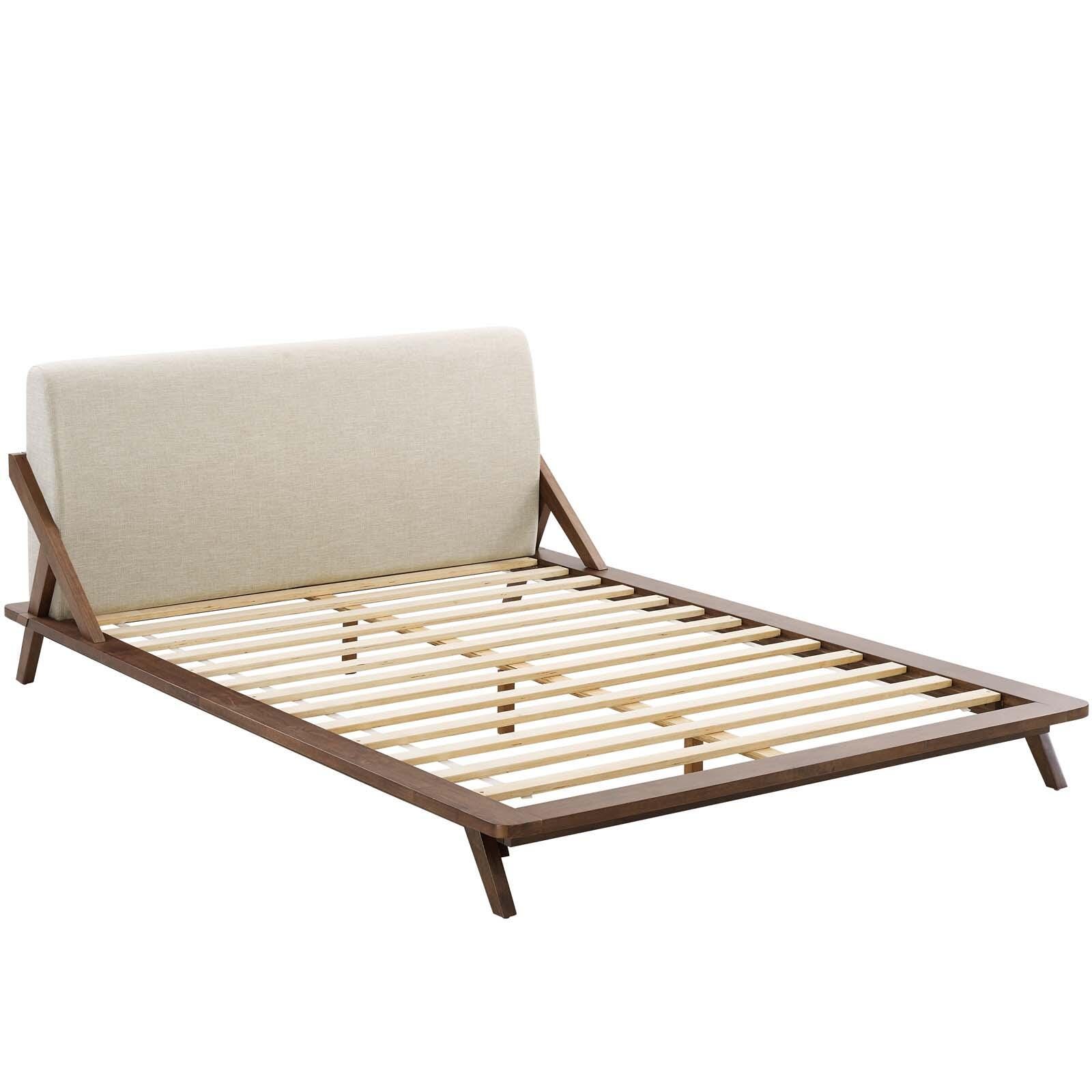 Luella Queen Upholstered Platform Bed, , large