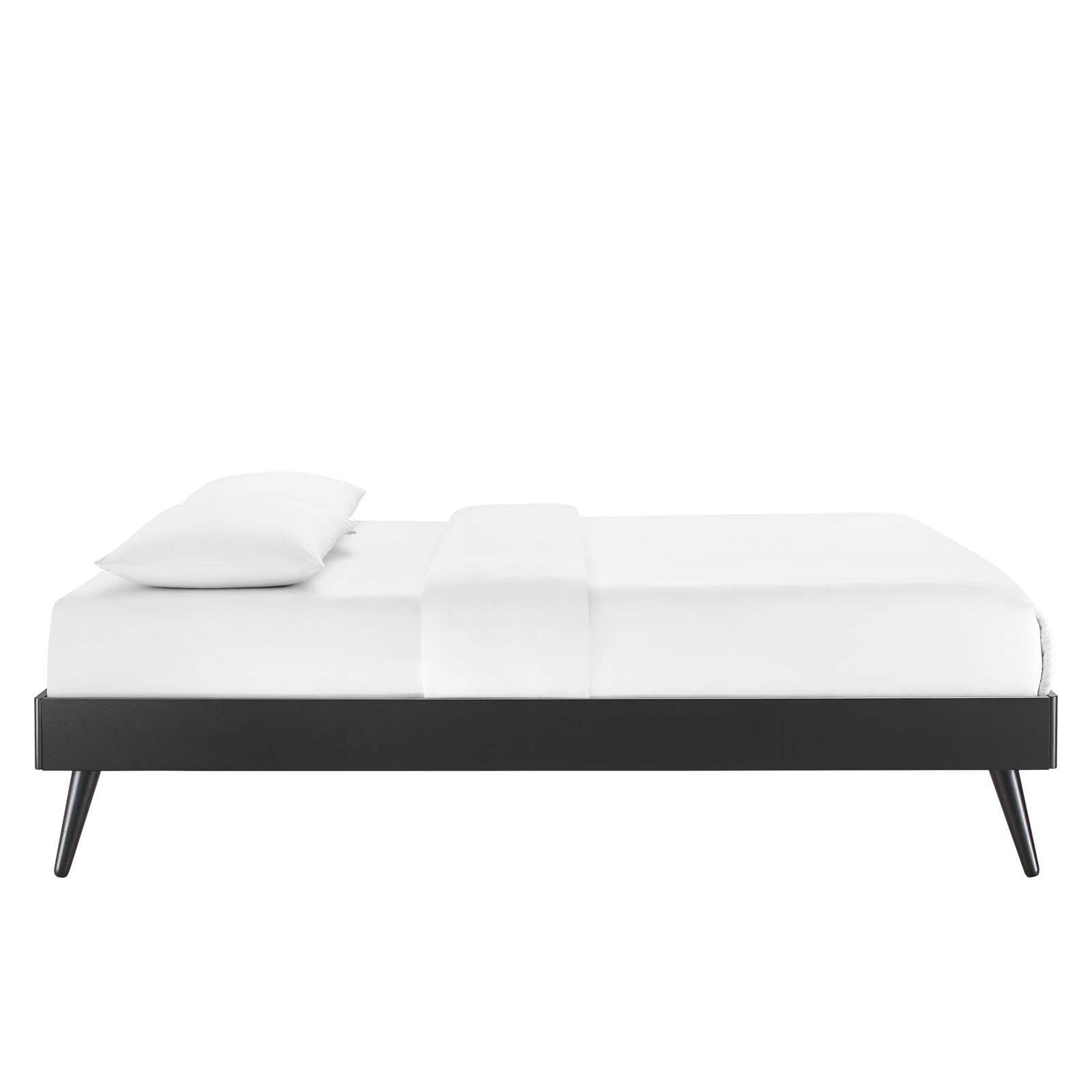 Margo Queen Platform Bed, Black, large