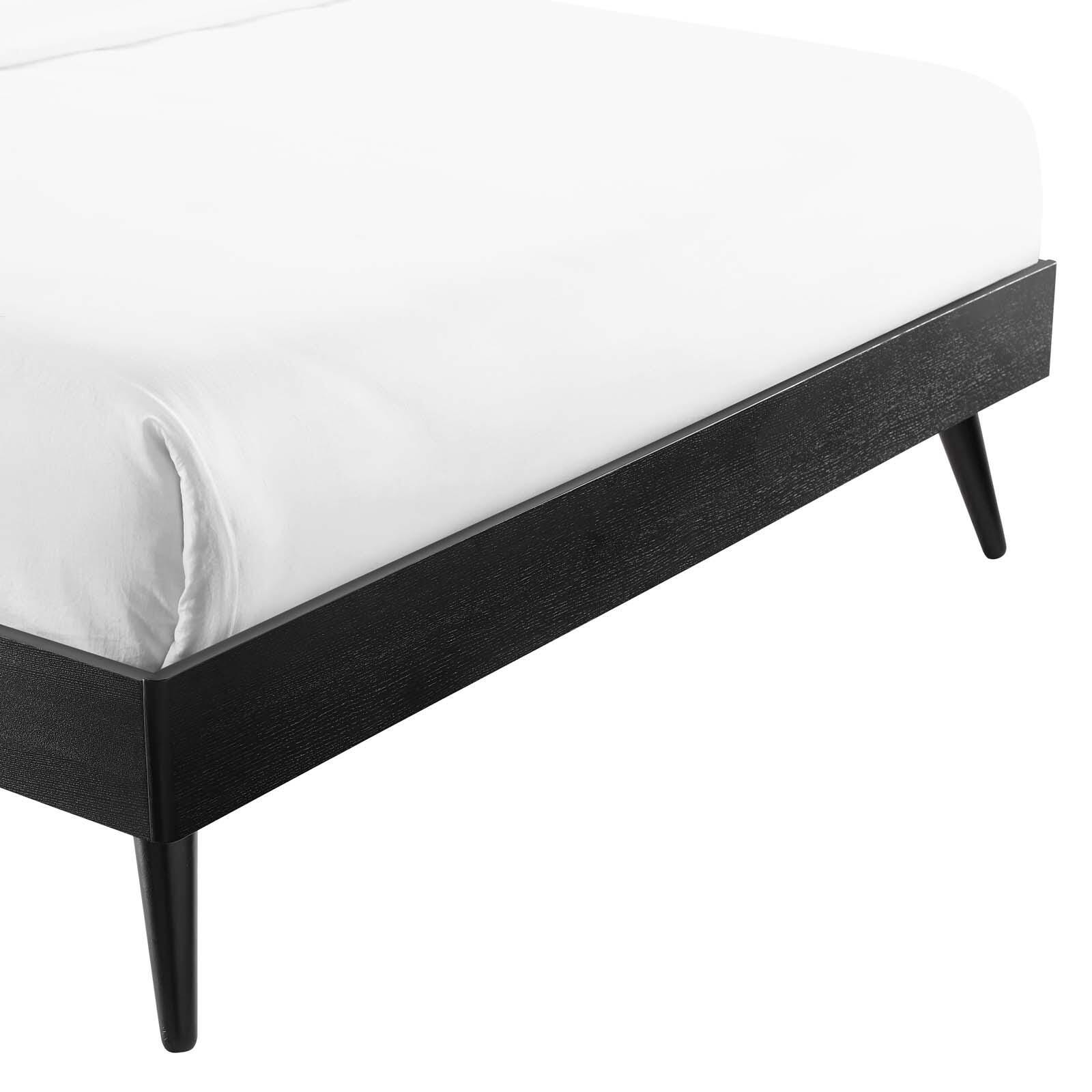 Margo Queen Platform Bed, Black, large