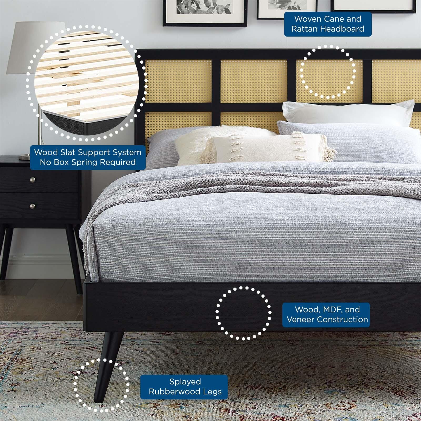 Sidney King Platform Bed, , large