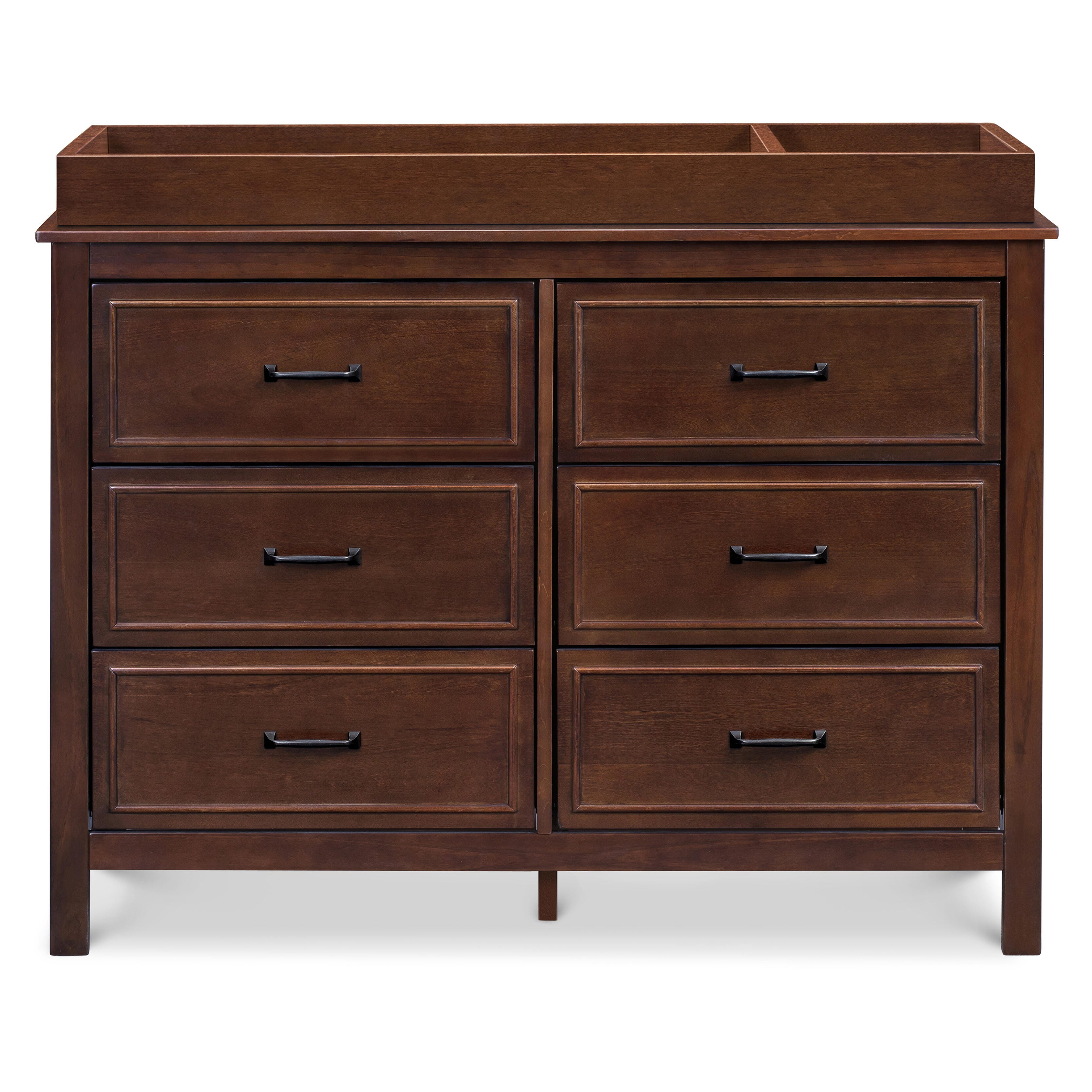 Davinci Charlie 6-Drawer Double Dresser, Espresso, large