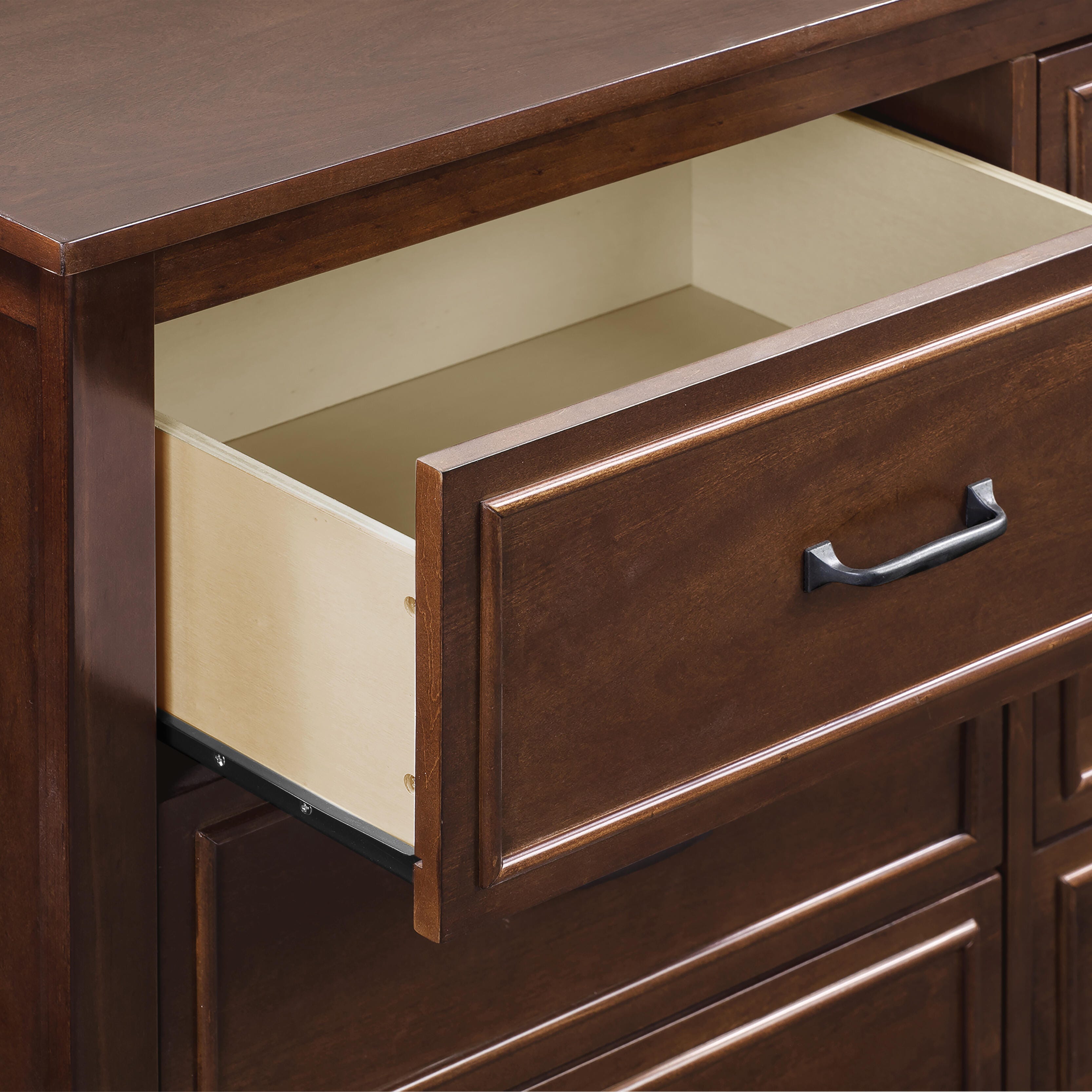 Davinci Charlie 6-Drawer Double Dresser, Espresso, large