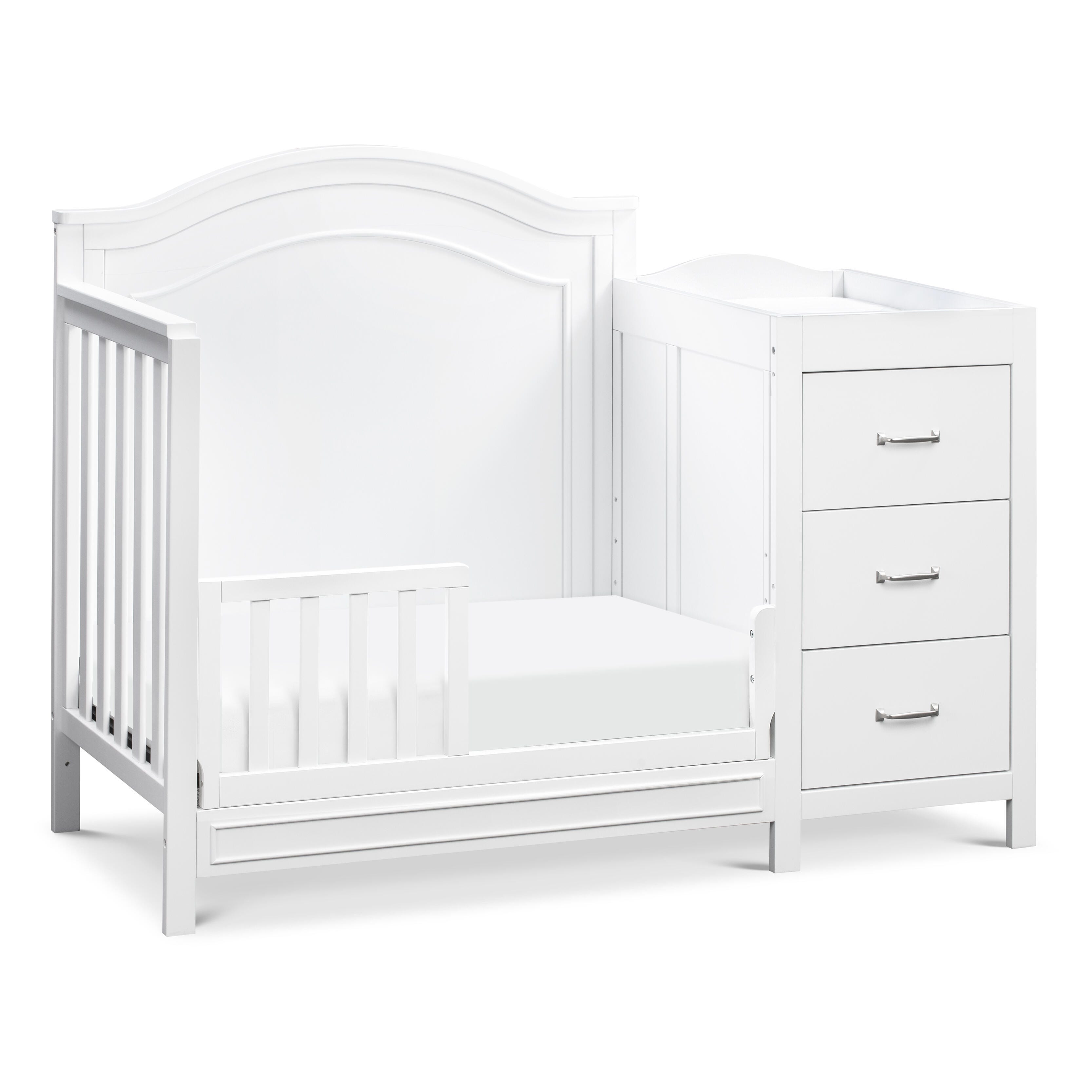 Davinci Charlie 4-in-1 Convertible Mini Crib & Changer, , large