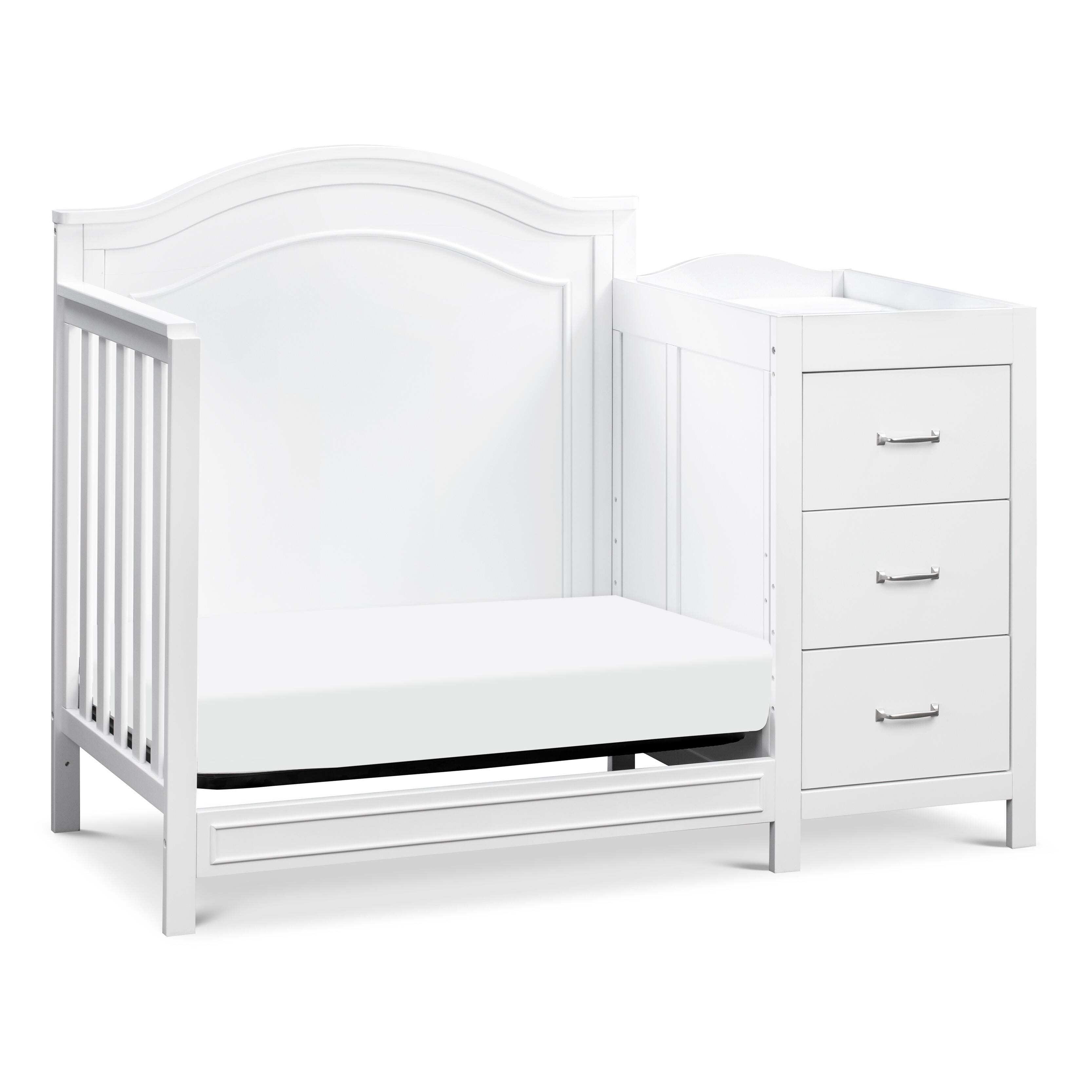Davinci Charlie 4-in-1 Convertible Mini Crib & Changer, , large