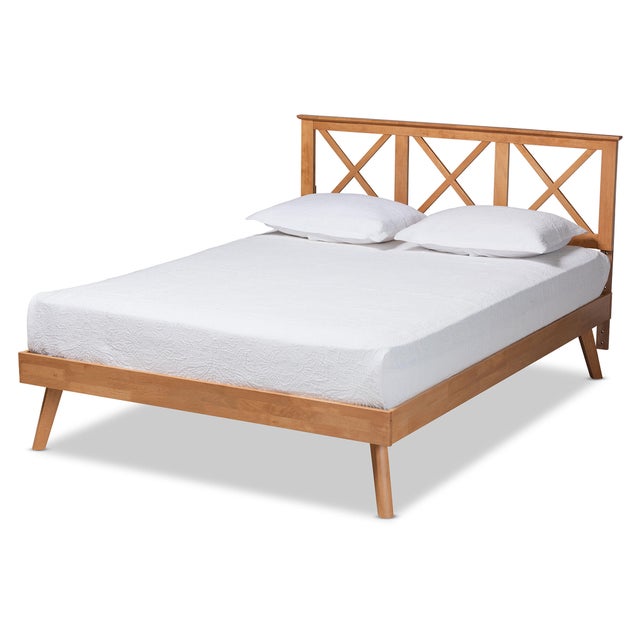 Baxton Studio Galvin Queen Platform Bed