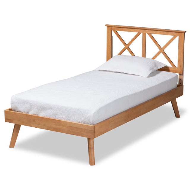 Baxton Studio Galvin Twin Platform Bed