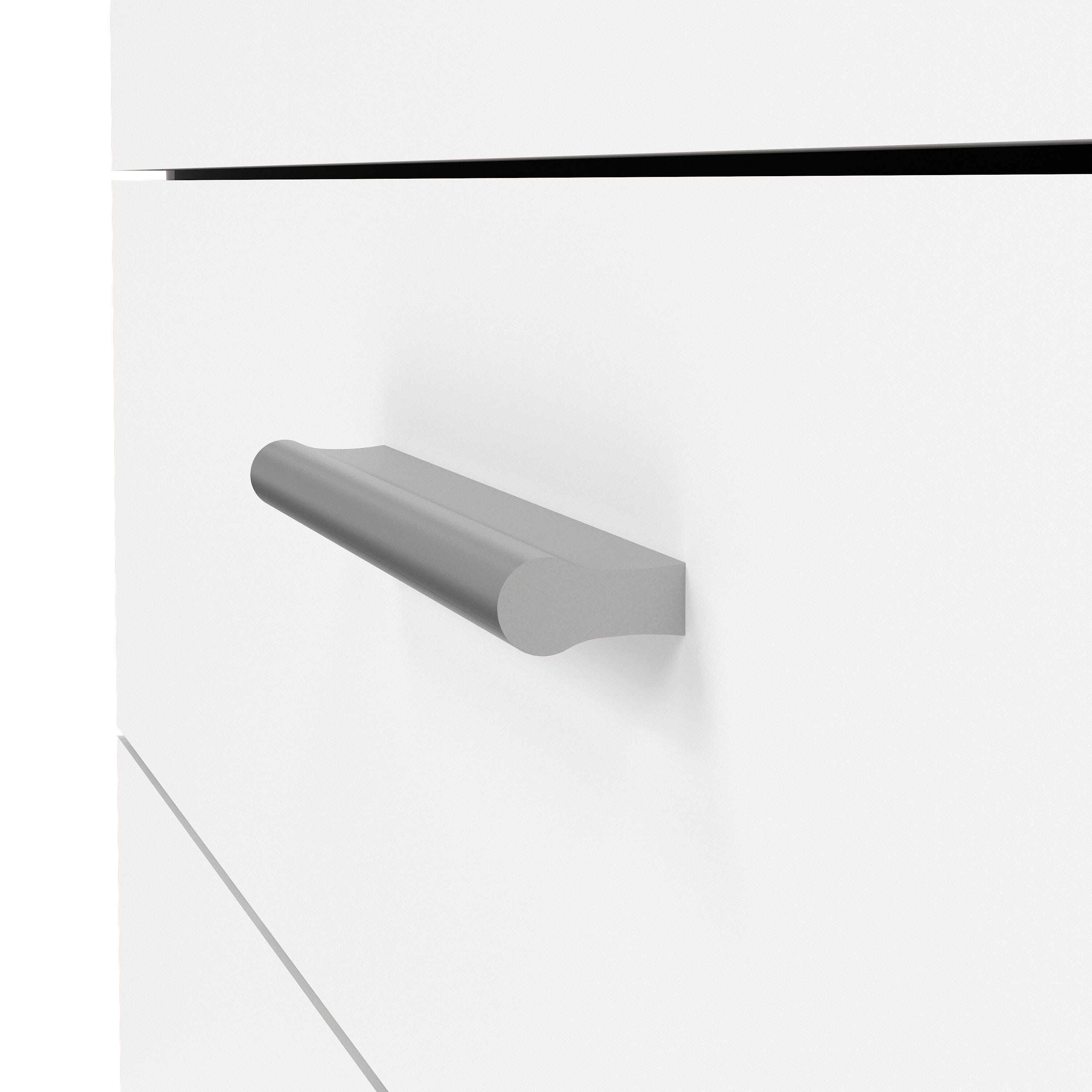 Tvilum Austin 4 Drawer Chest of Drawers, White, large