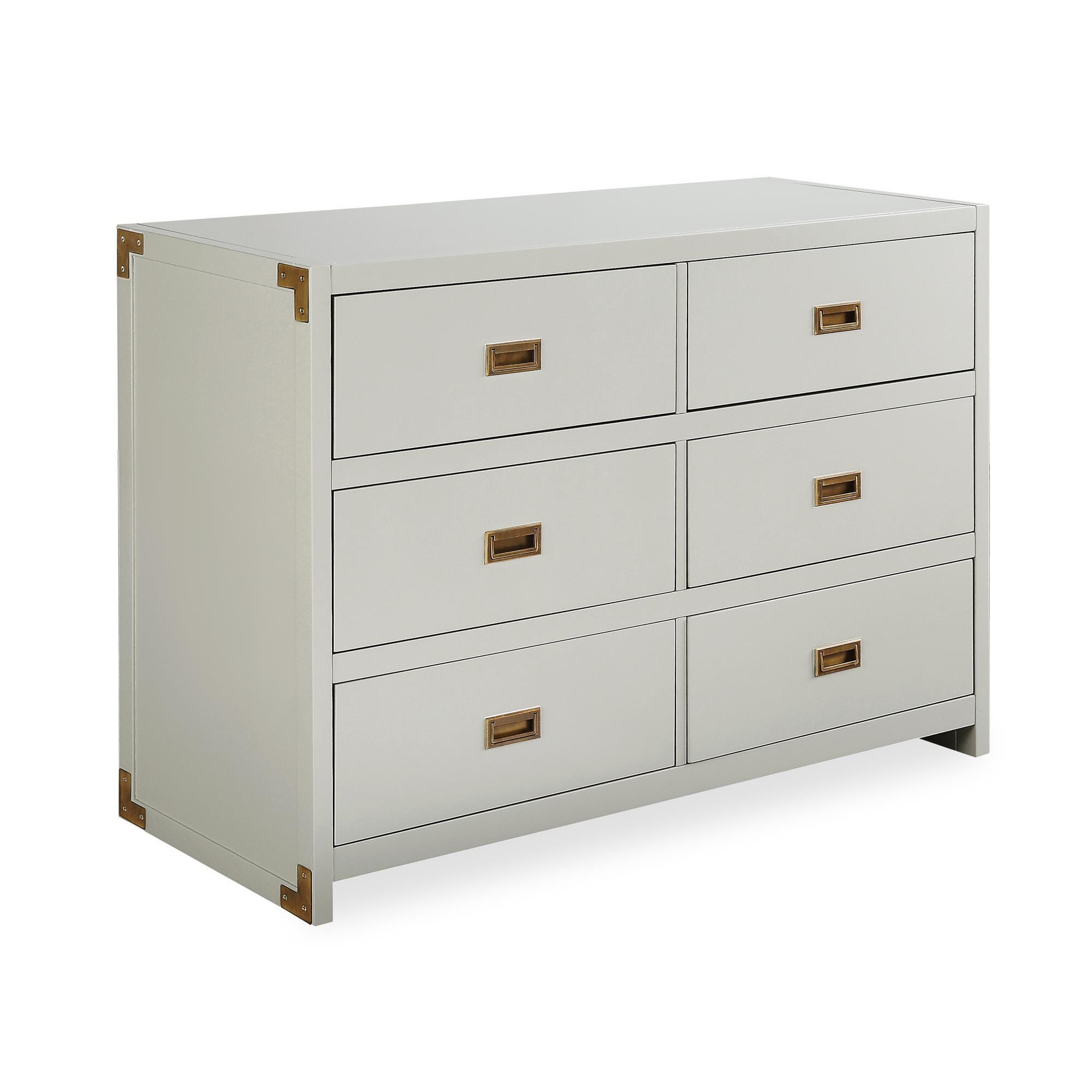 Baby Relax Frances 6-Drawer Dresser, Graphite Gray, large