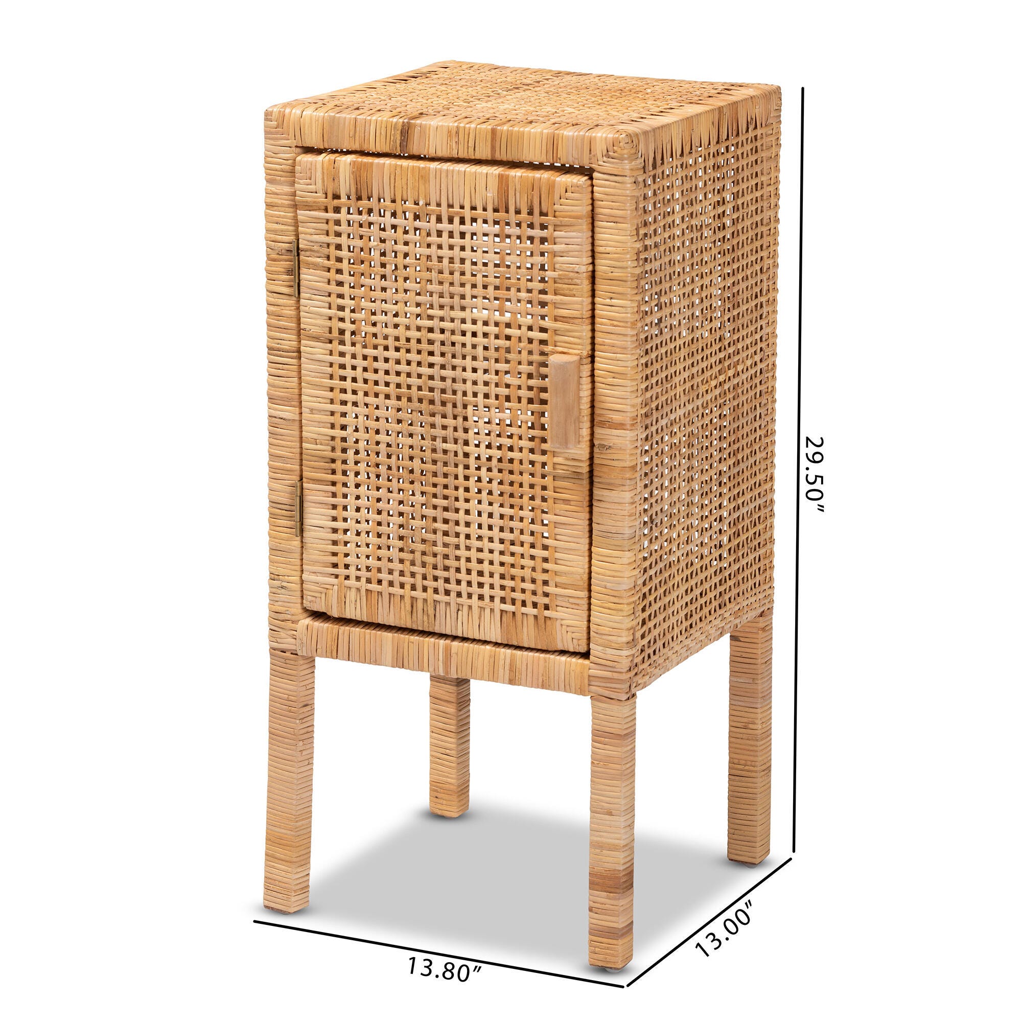 Baxton Studio Vivan Nightstand, , large