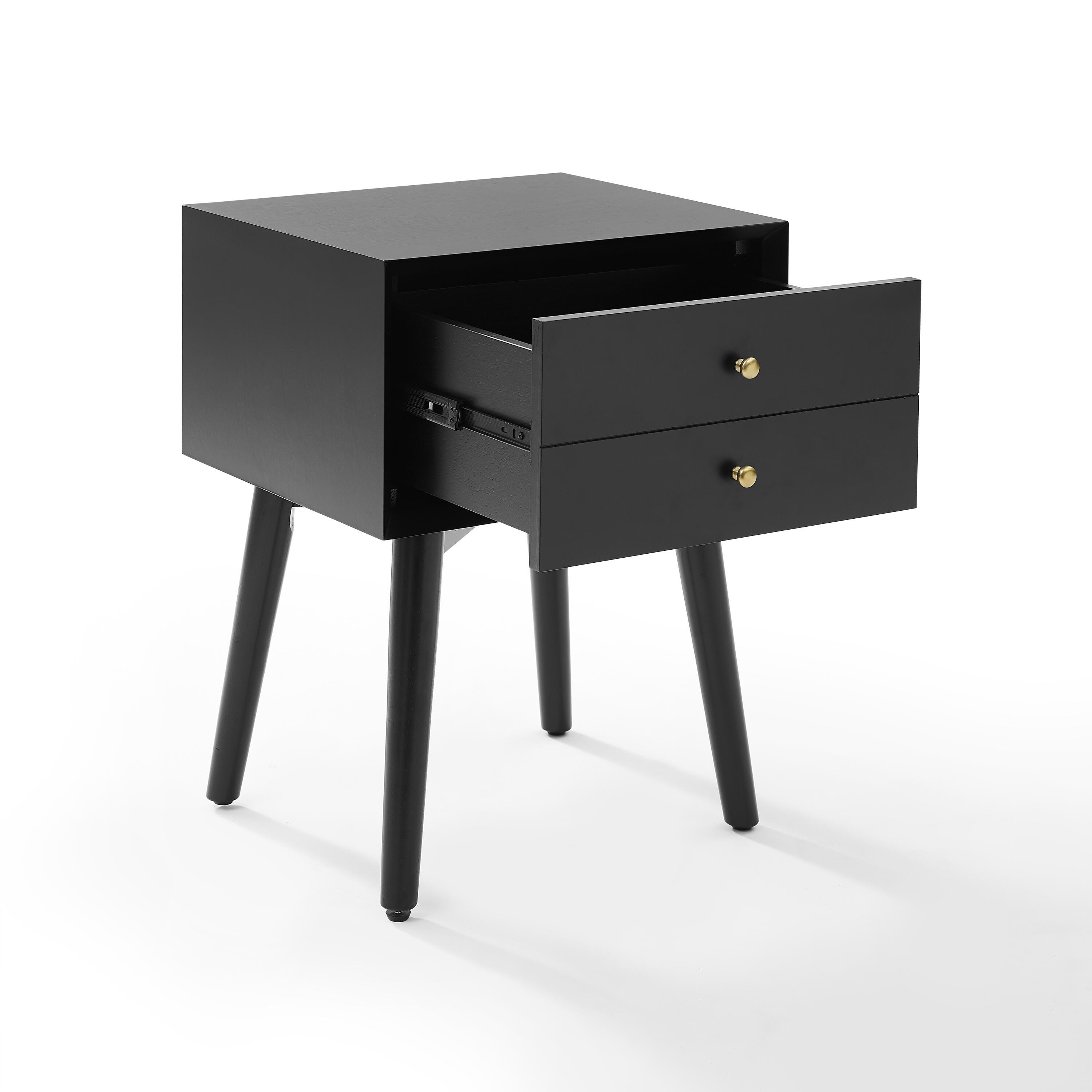 Crosley Furniture Landon 18" 1 Drawer Nightstand, , large