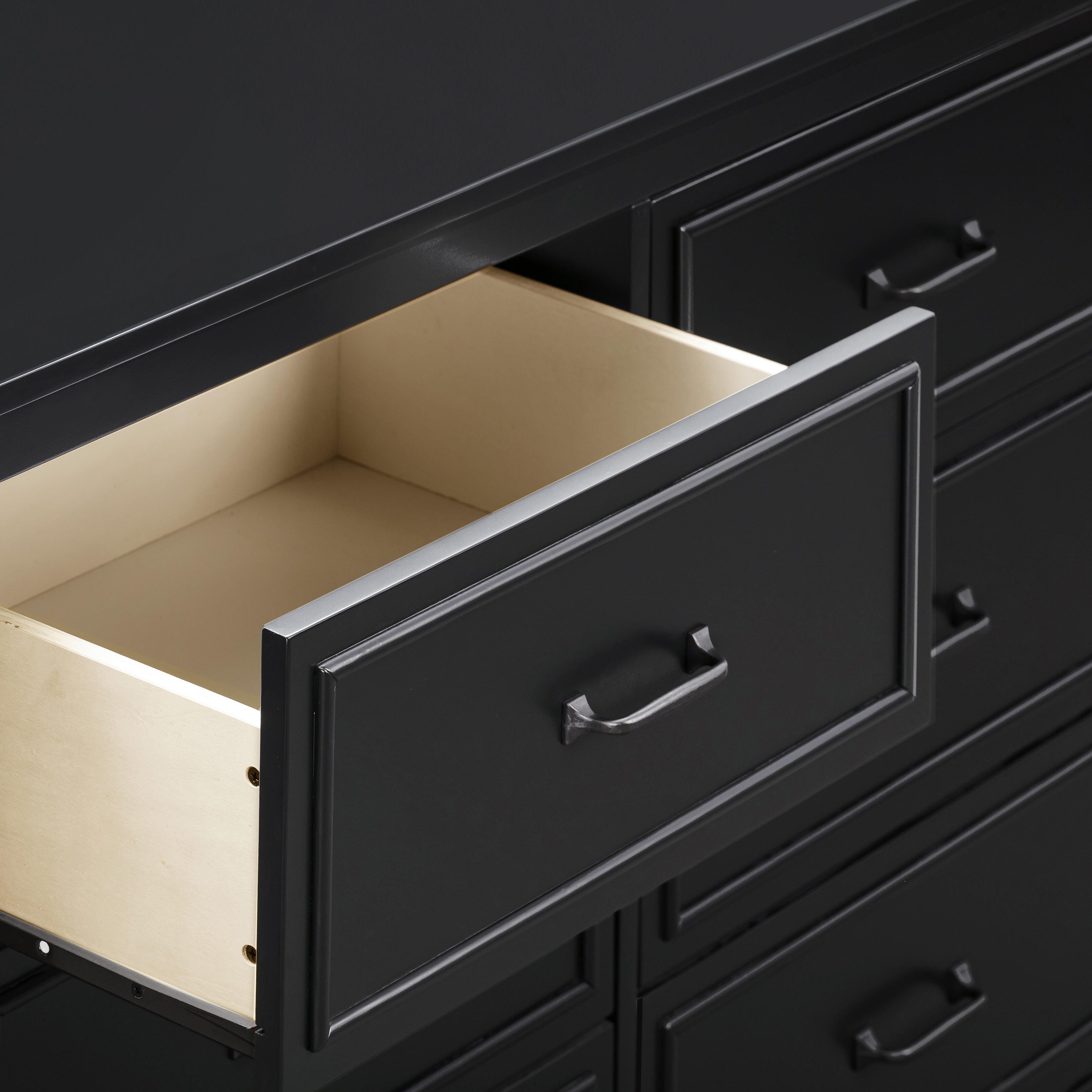 Charlie 6-Drawer Double Dresser, Ebony, large