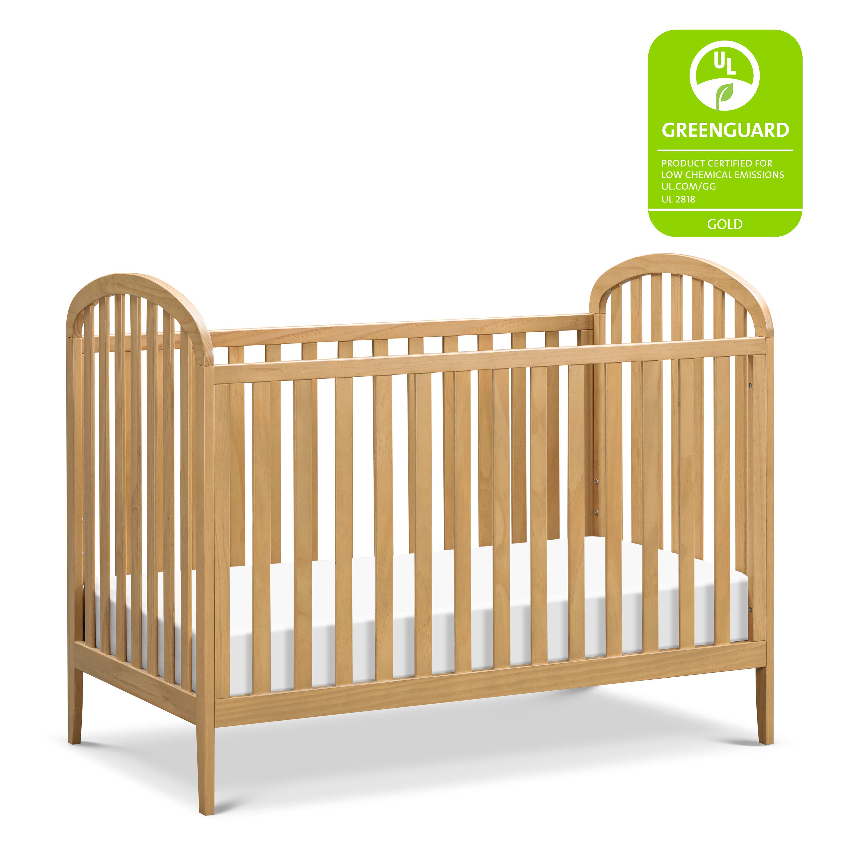 Beau 3-in-1 Convertible Crib 3-in-1 Convertible Crib, Honey, large