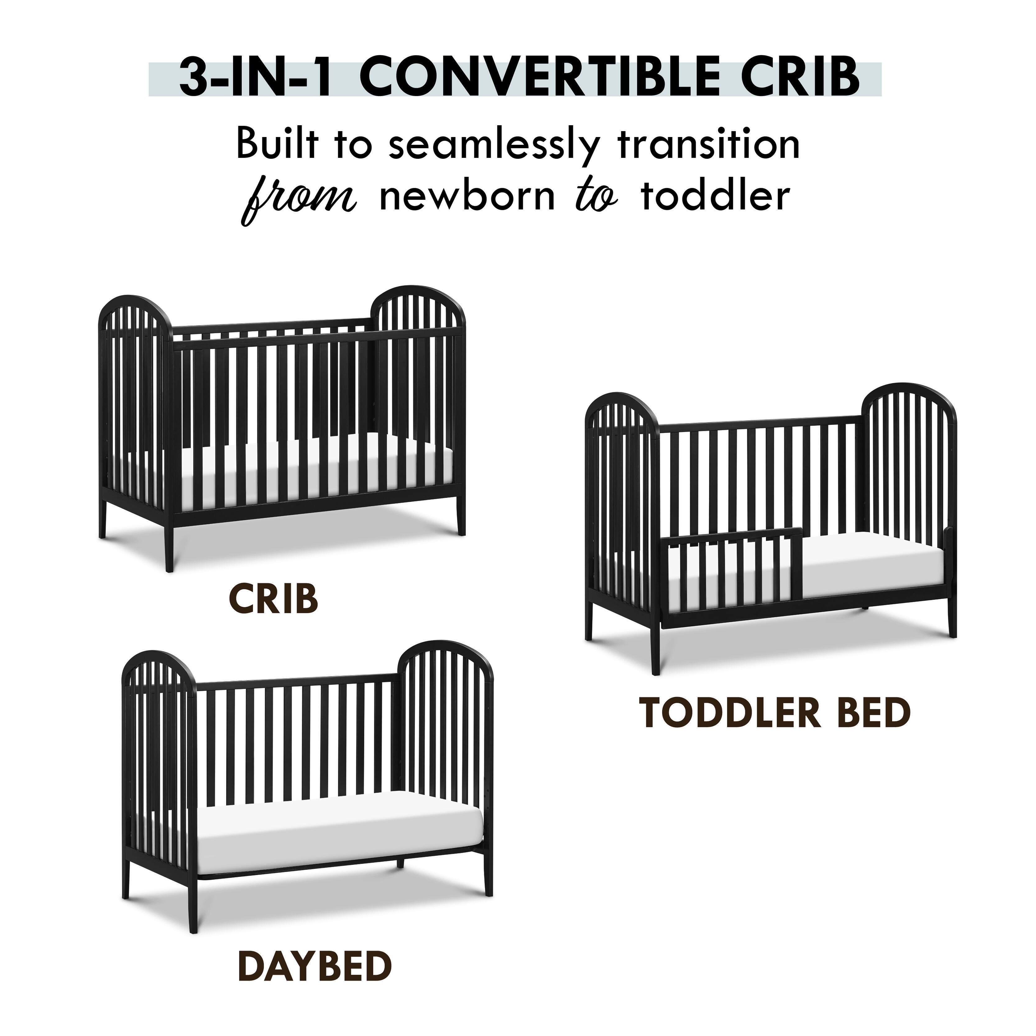 Beau 3-in-1 Convertible Crib, , large