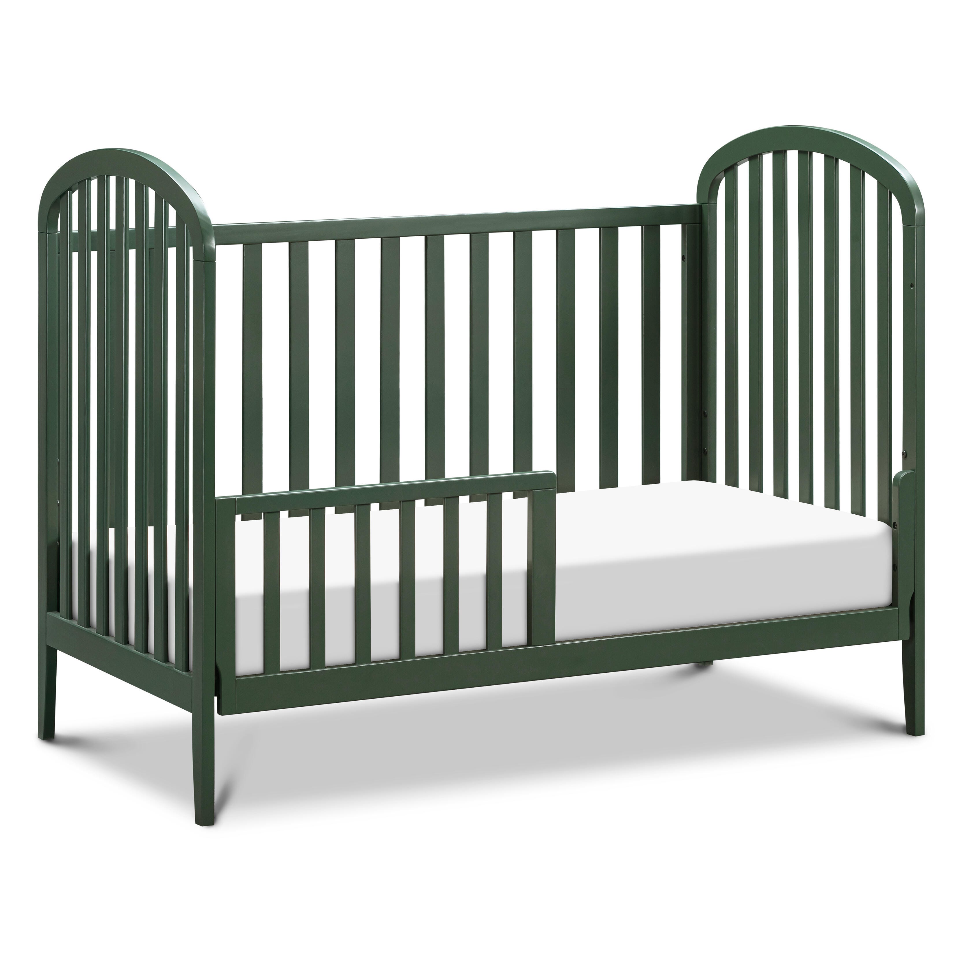 Beau 3-in-1 Convertible Crib, Forest Green, large