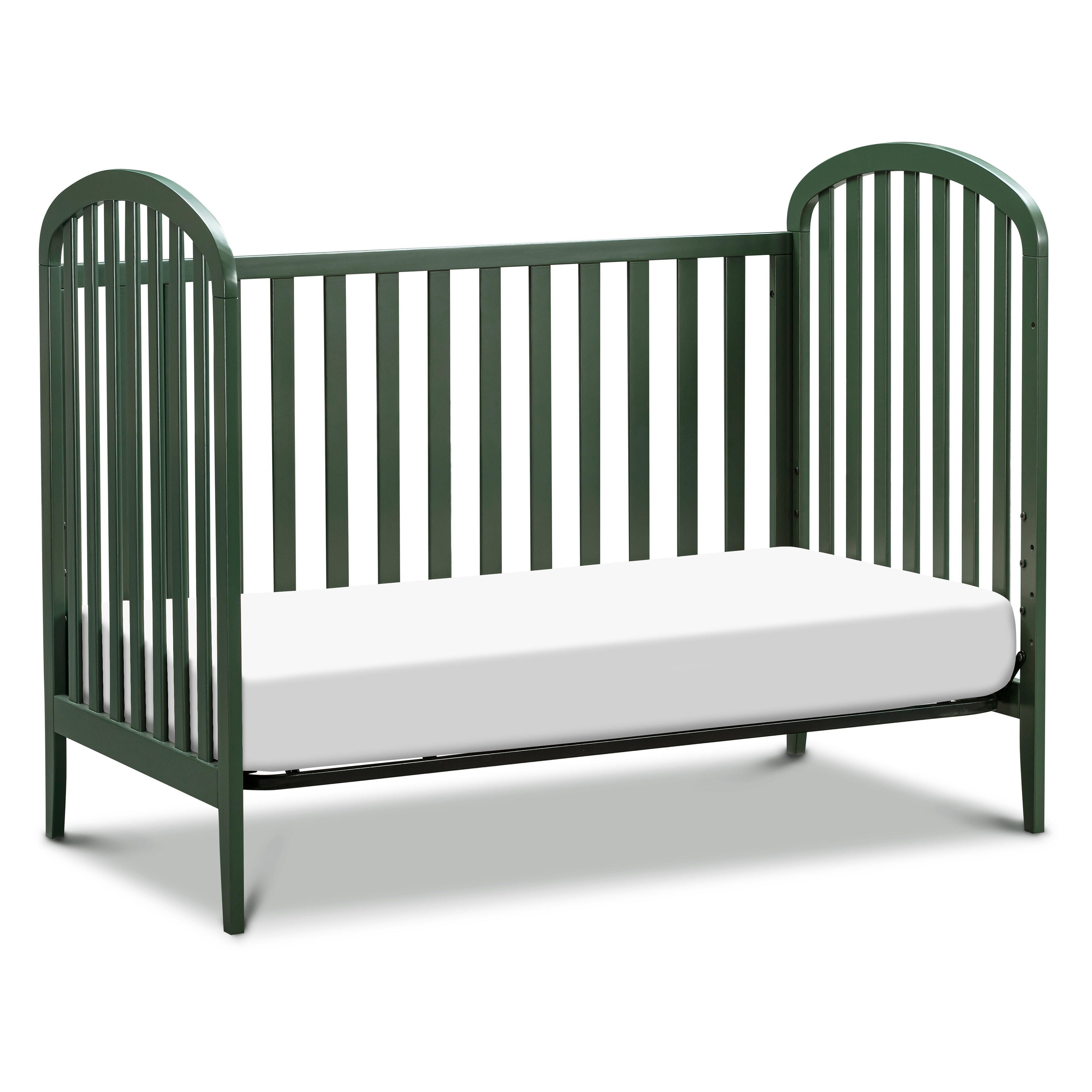 Beau 3-in-1 Convertible Crib, Forest Green, large