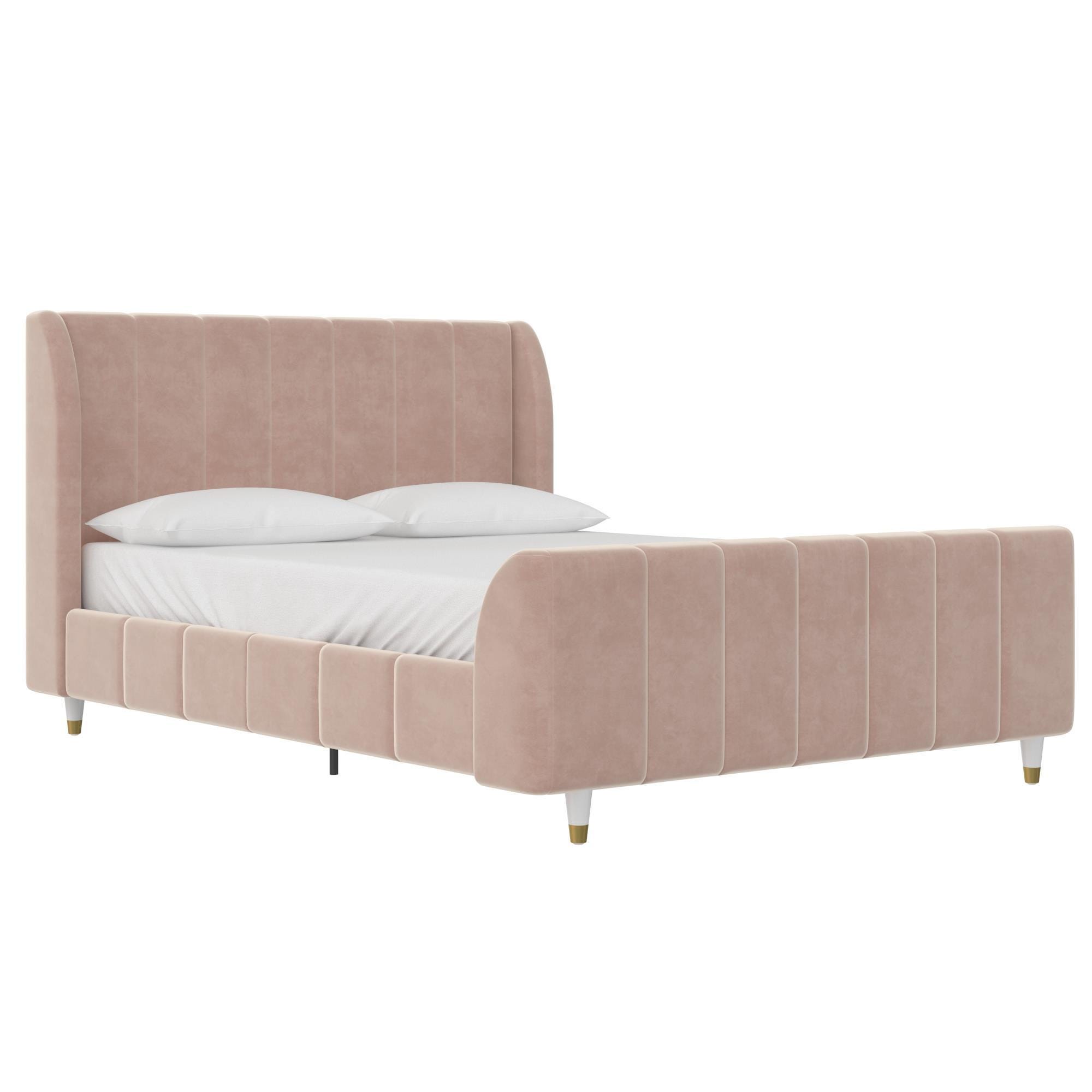 Little Seeds Valentina Full Upholstered Bed, , large