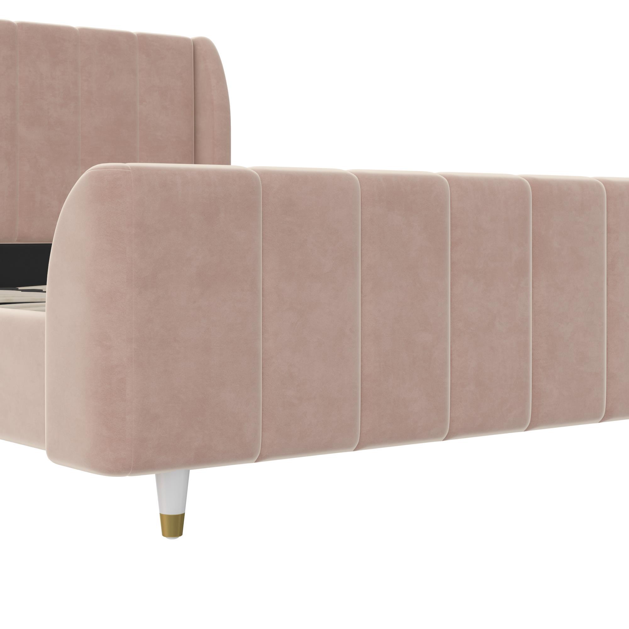 Little Seeds Valentina Full Upholstered Bed, , large