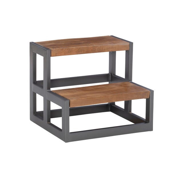 Linon Miles Bed Steps