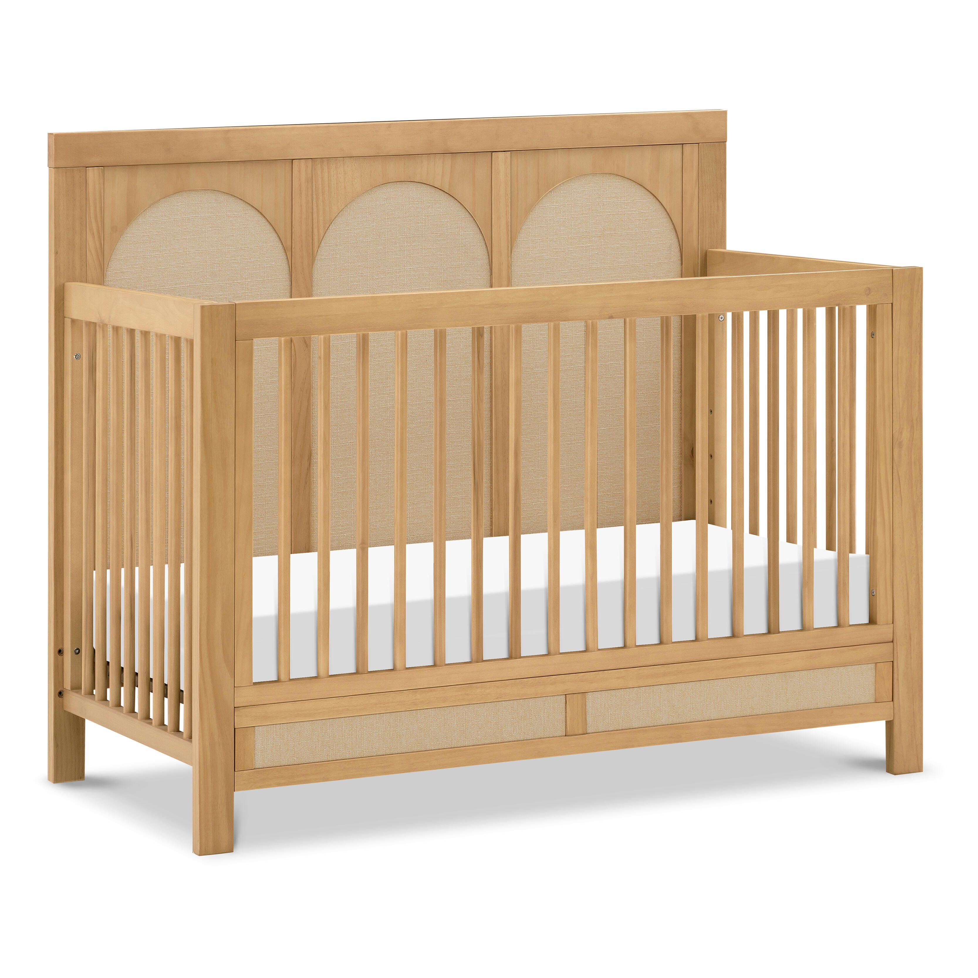 Namesake Eloise 4-in-1 Convertible Crib, Honey/Sand, large