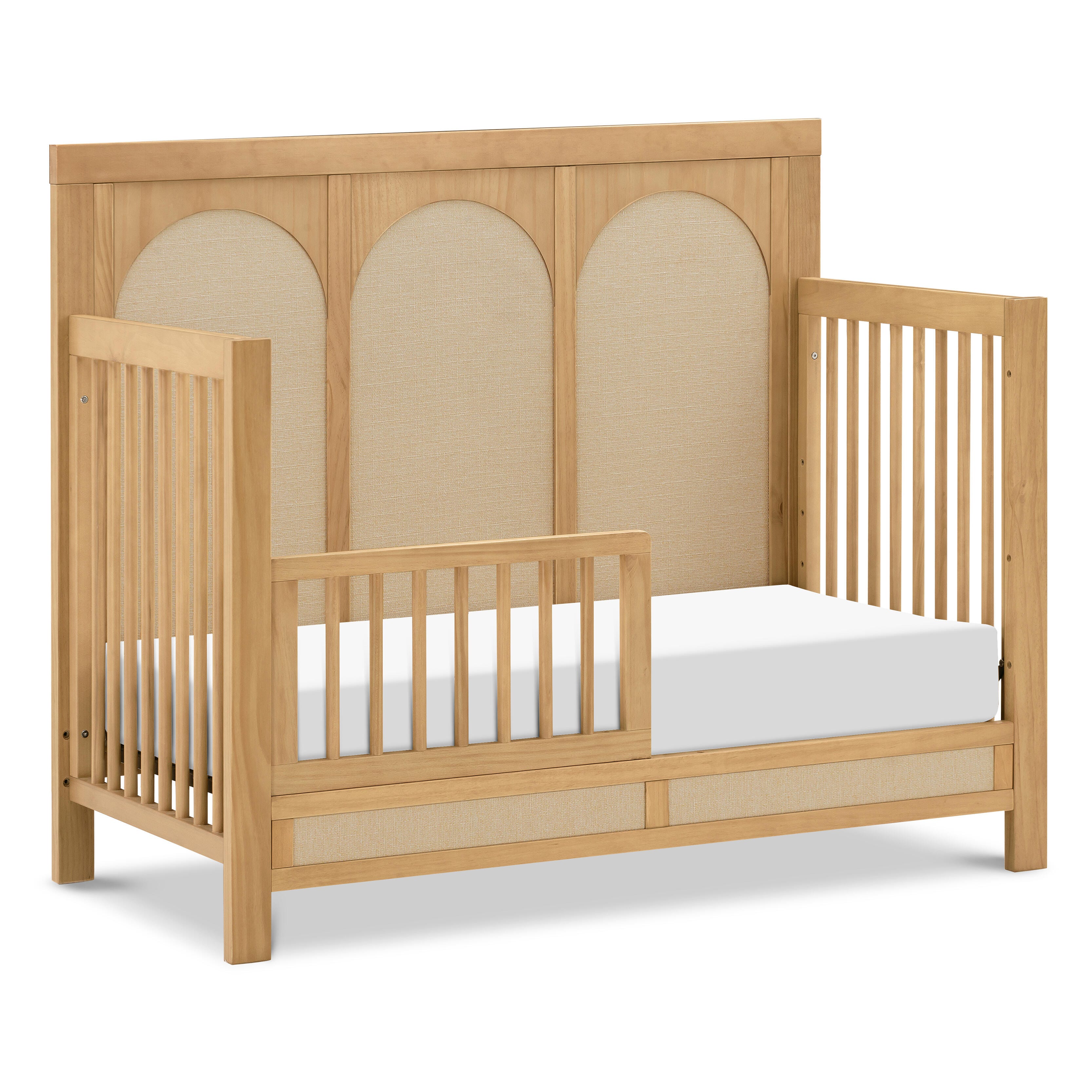 Namesake Eloise 4-in-1 Convertible Crib, Honey/Sand, large