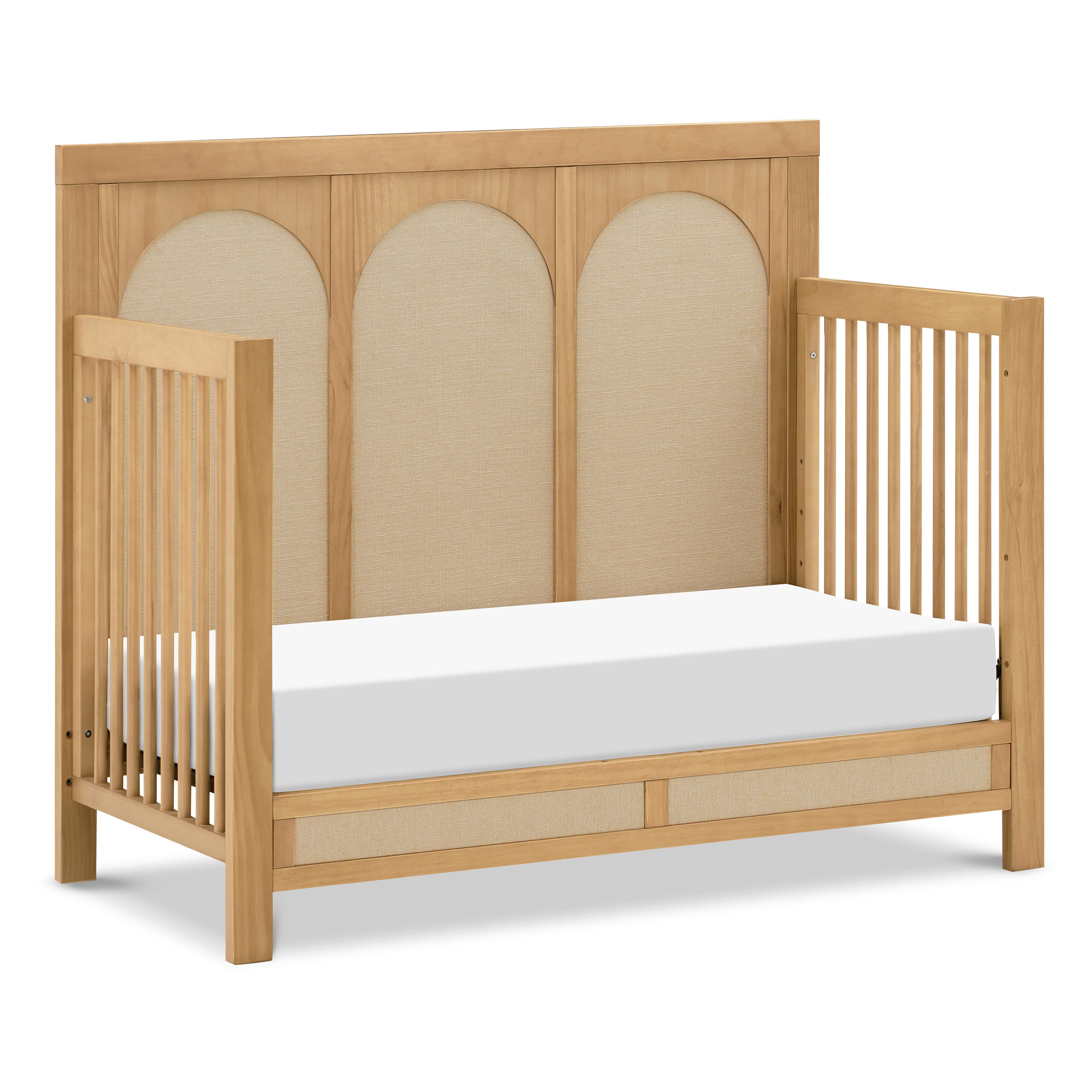 Namesake Eloise 4-in-1 Convertible Crib, Honey/Sand, large