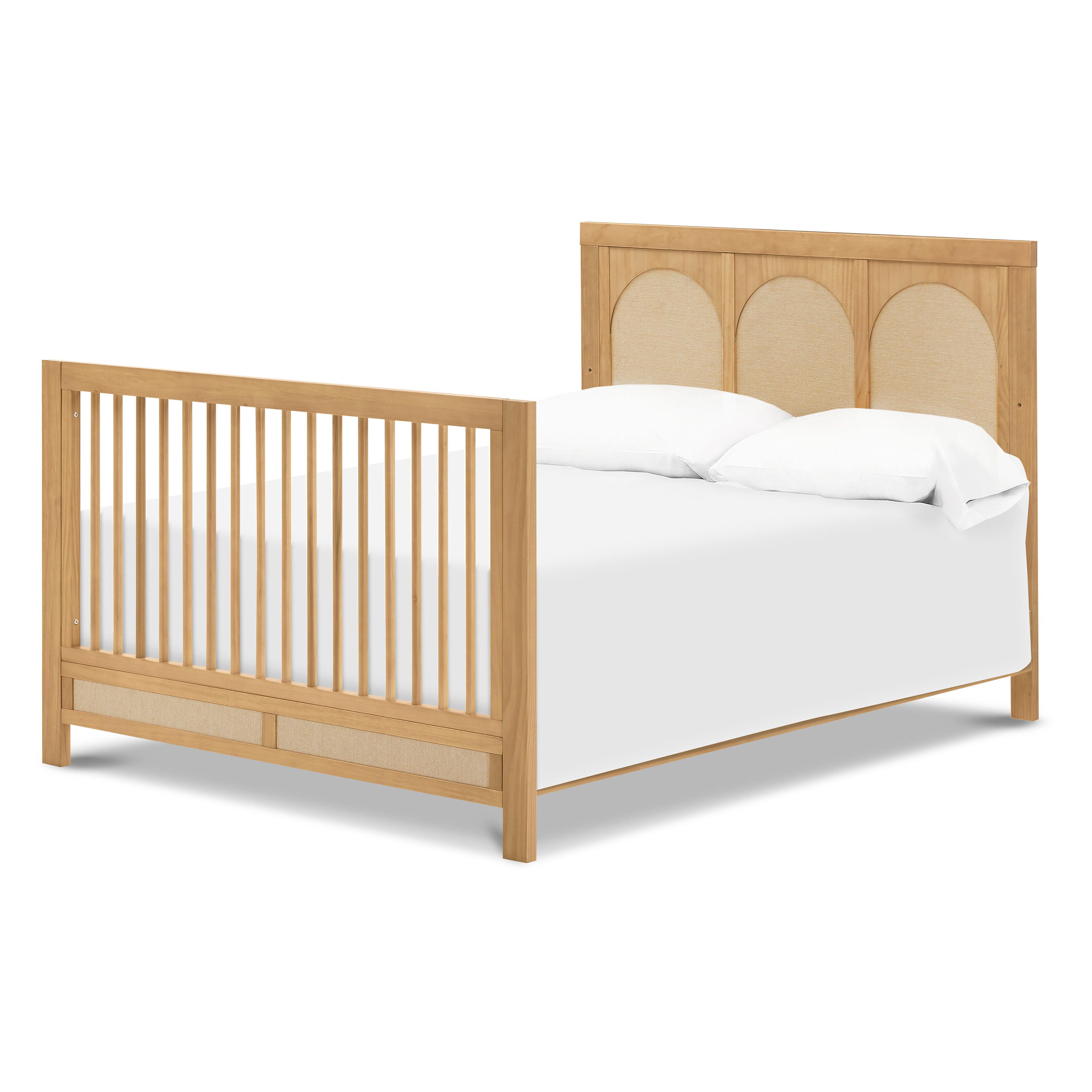 Namesake Eloise 4-in-1 Convertible Crib, Honey/Sand, large