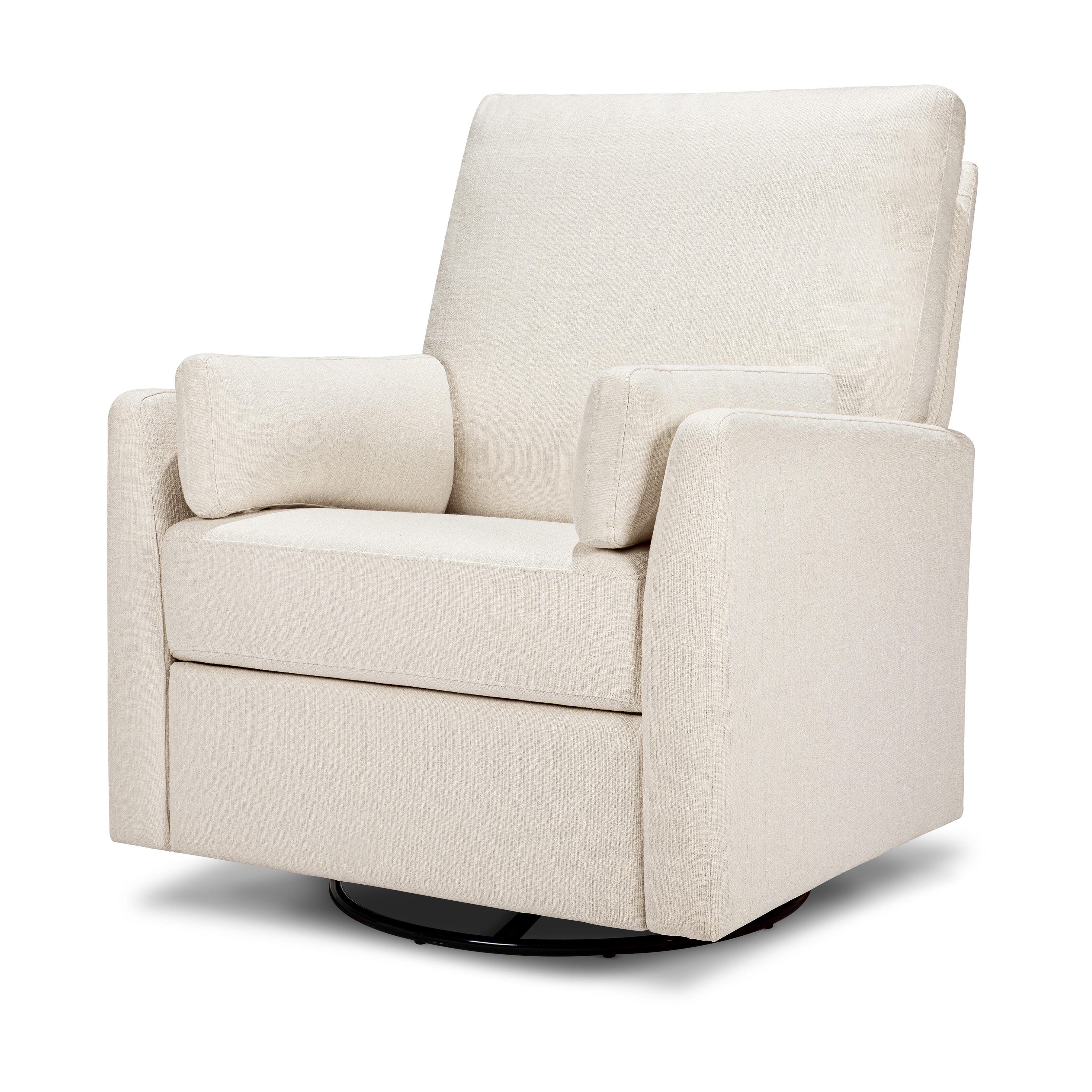 Carter's by DaVinci Ethan Swivel Recliner, Cream, large